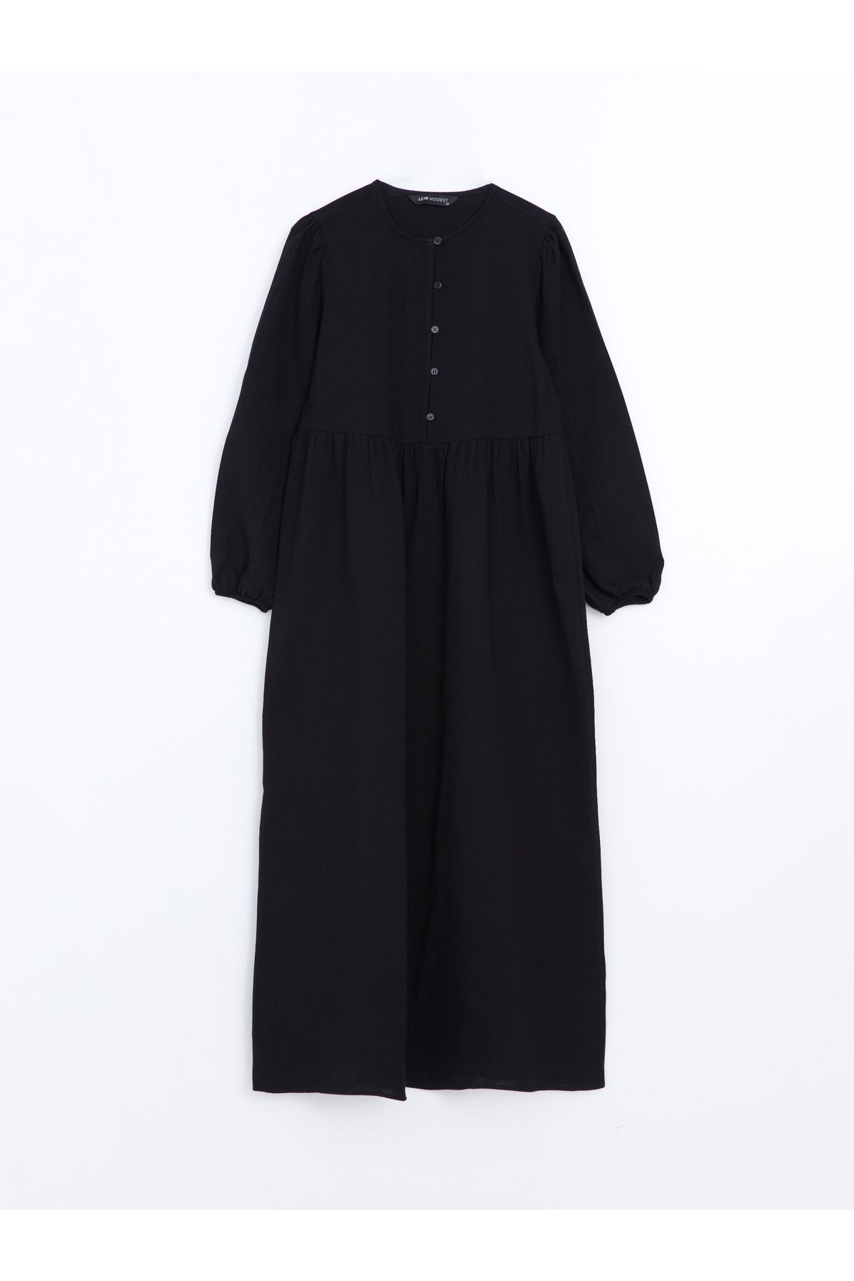 LC Waikiki-Damenkleid mit Rundhalsausschnitt 5