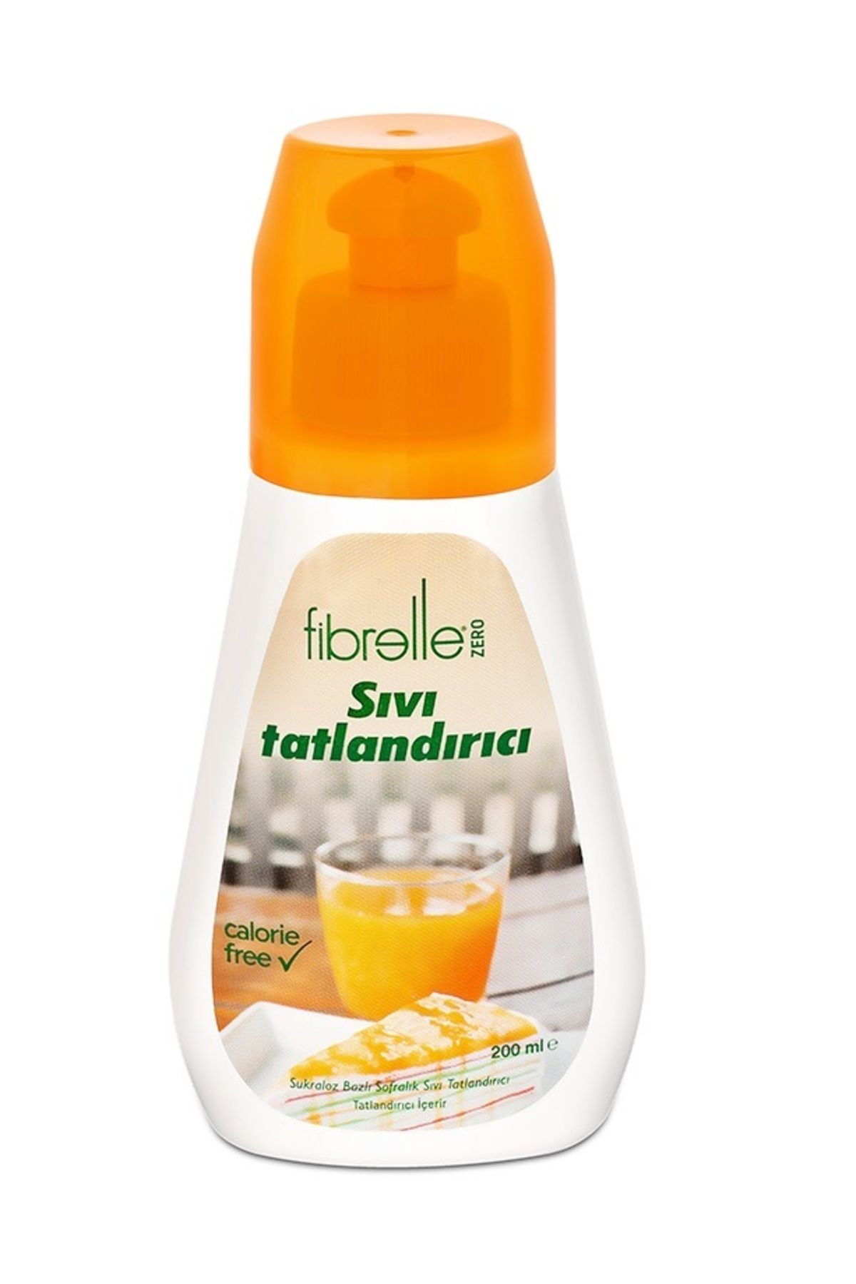 Fibrelle Sukralozlu Sıvı Tatlandırıcı 200 ml