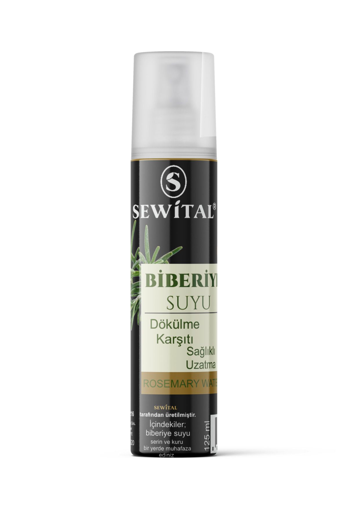 SEWİTAL BİBERİYE SUYU 125 ML