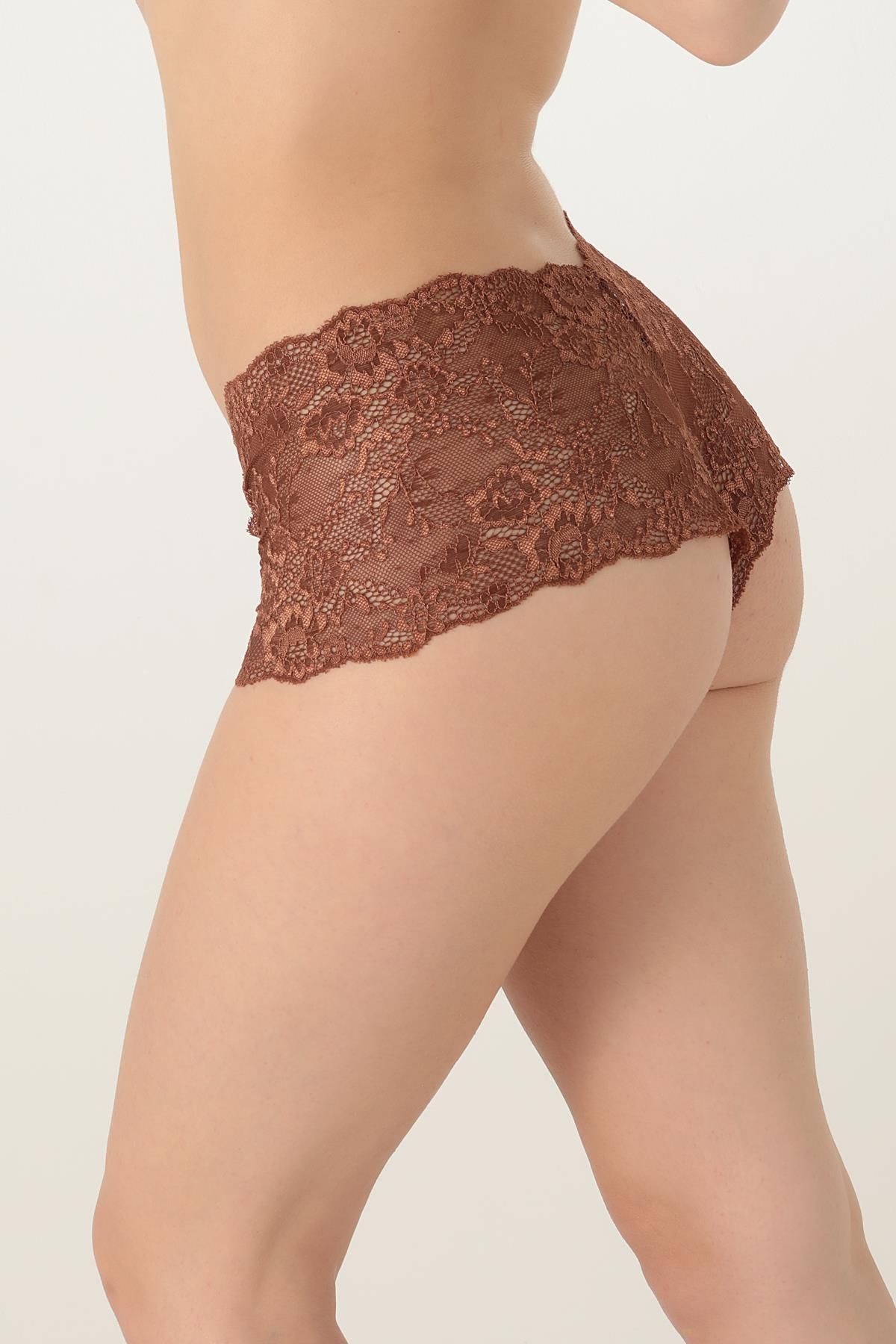 Miorre-Comfortable Fit Floral Pattern Lace Women's Hipster Panties 4