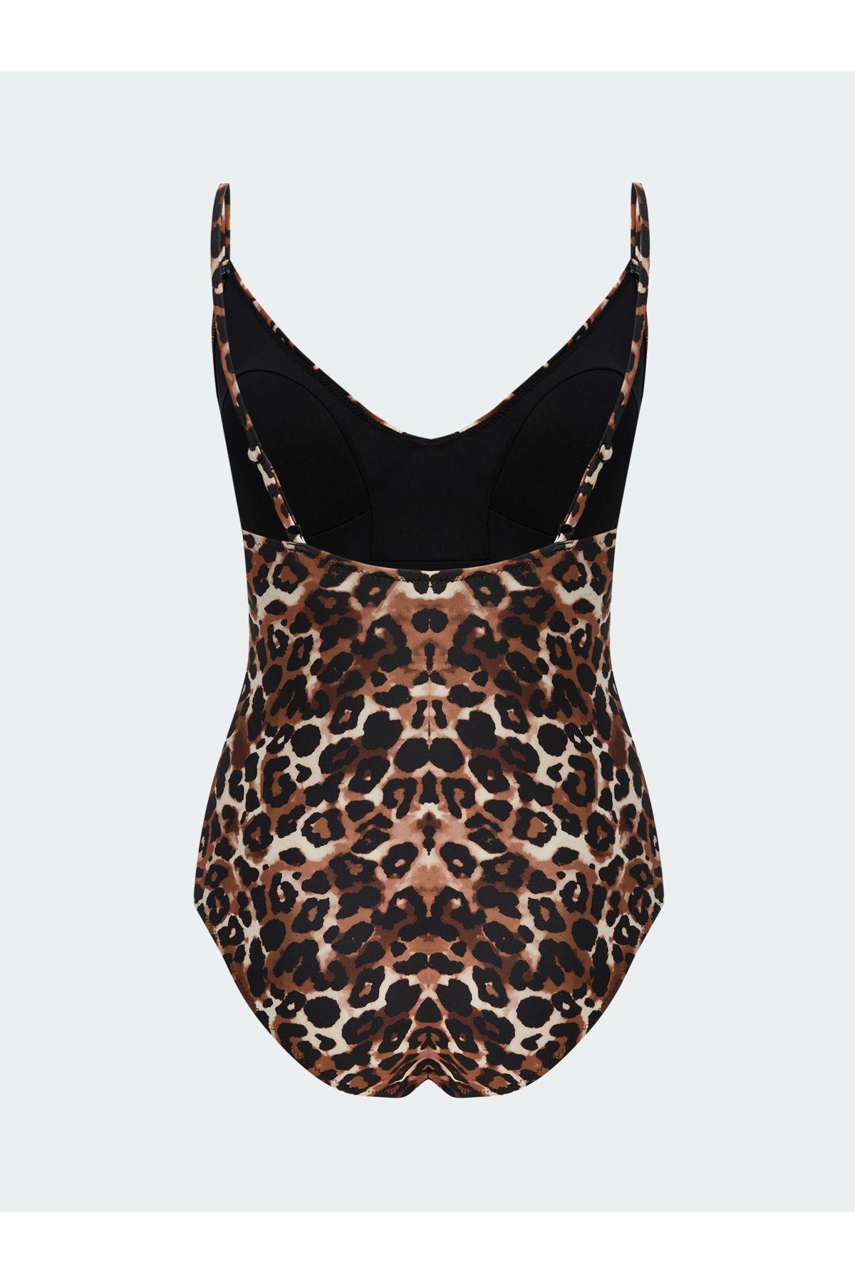 LC Waikiki-Costum de baie de damă leopard cu pernă detașabilă 2