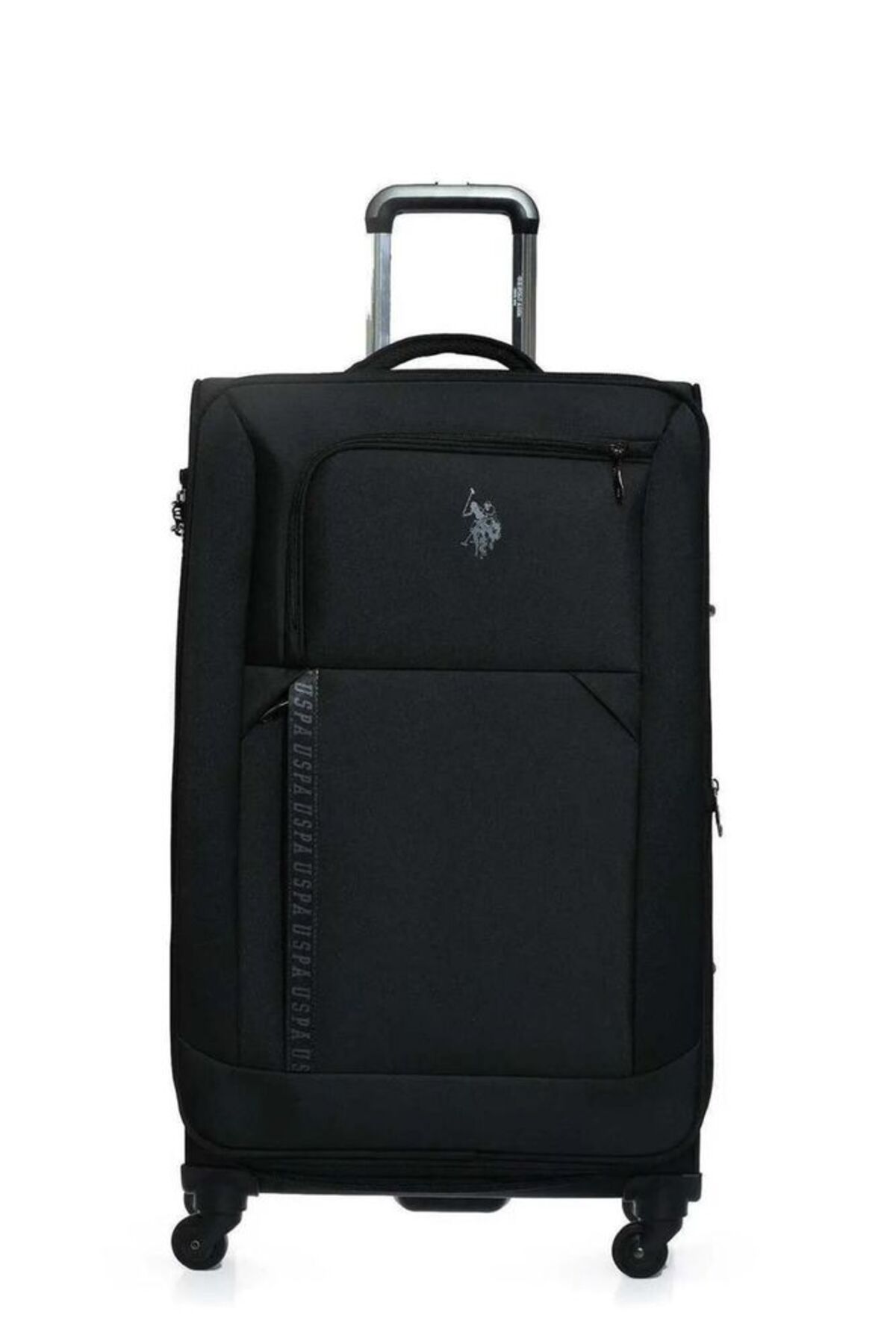 یو اس پولو چمدان بزرگ مشکی یونیسکس PLLVLZ22804A-B