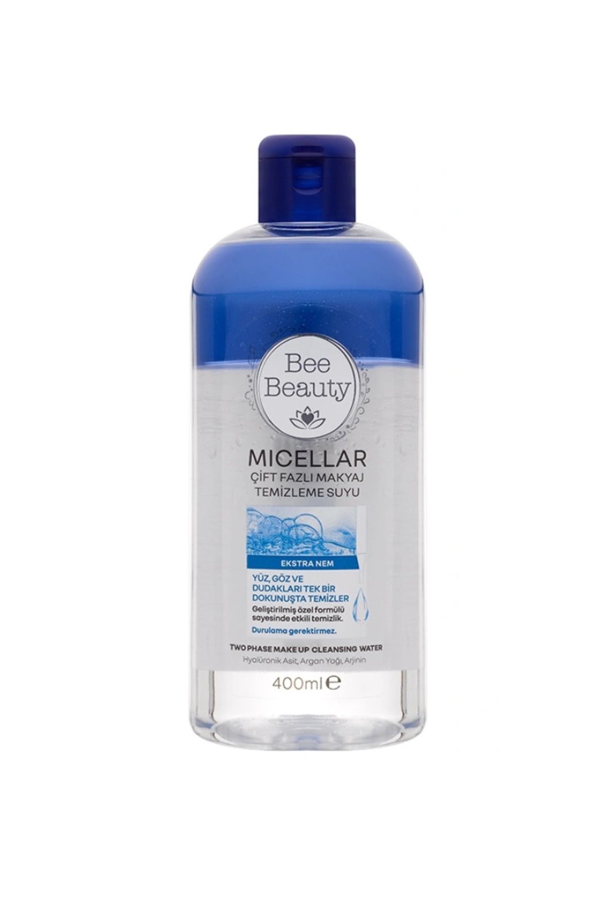 Bee Beauty Micellar Çift Fazlı Makyaj Temizleme Suyu 400 ml