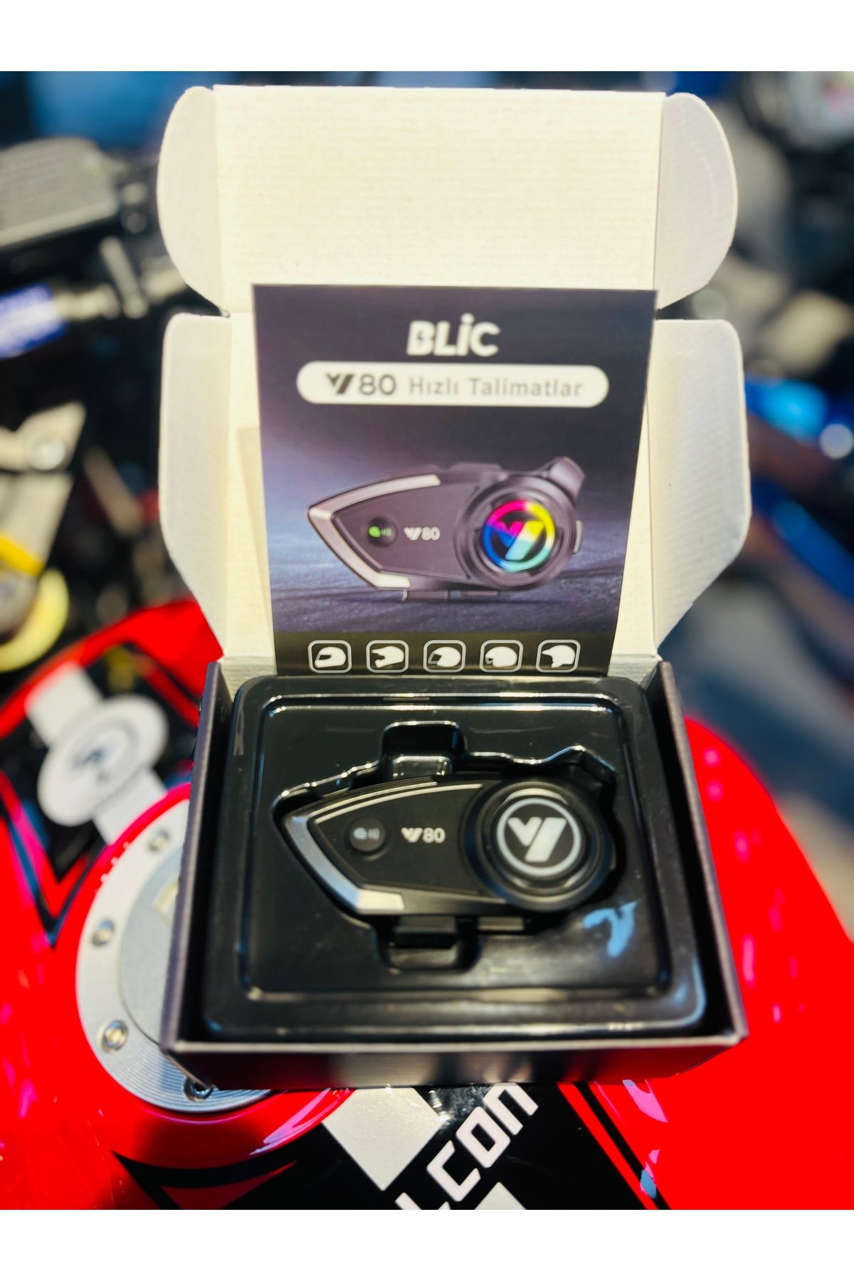 Blic BLİC Y80 İNTERCOM BLUETOOTH RGB IŞIKLI KULAKLIK