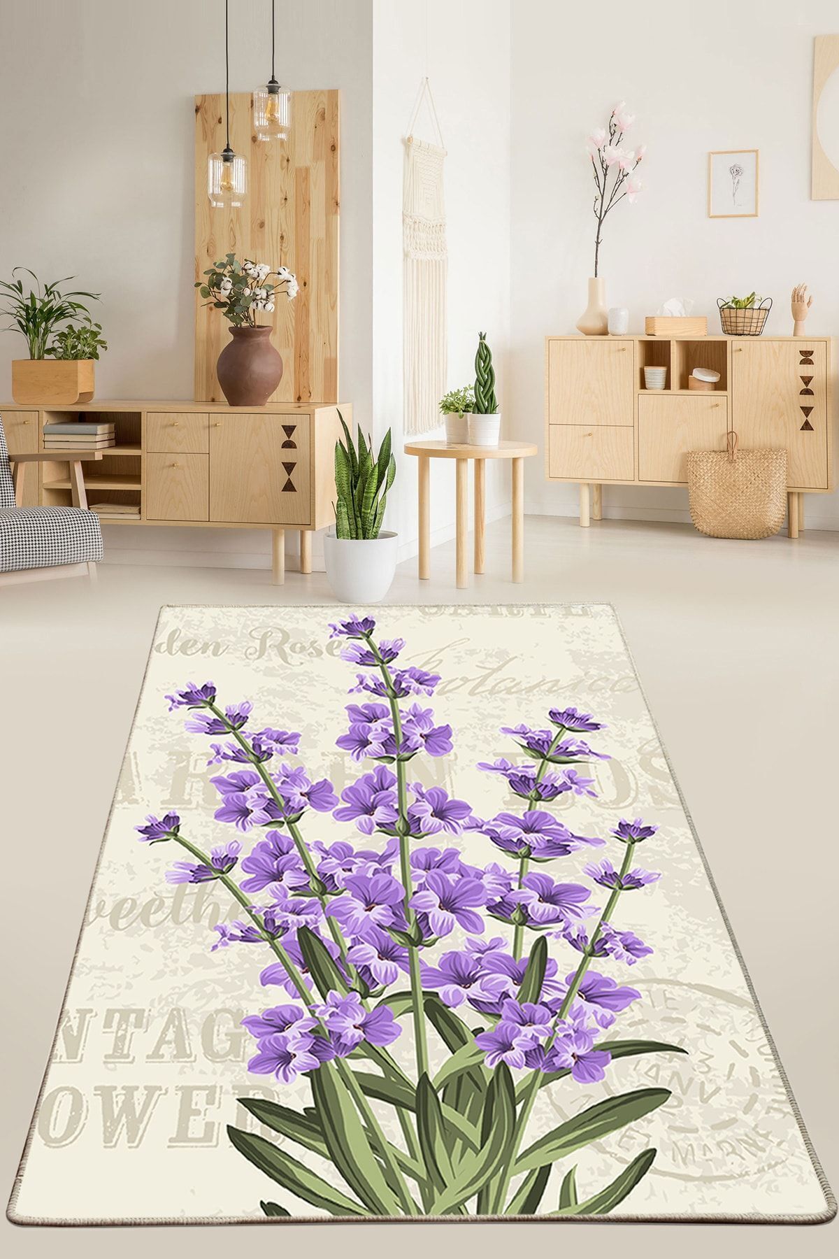 Iromica Home Lavender Djt Dekoratif, Koridor Halı Modelleri