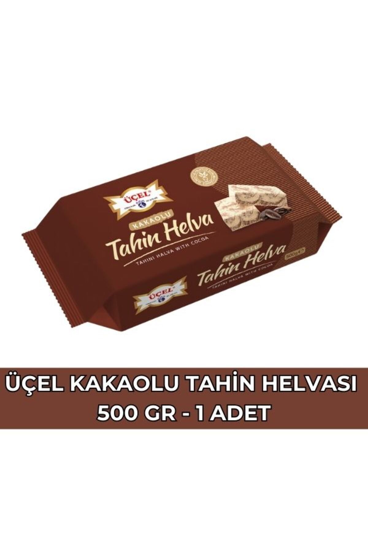 Üçel ÜÇEL KAKAOLU TAHİN HELVA 500 GR-1 ADET