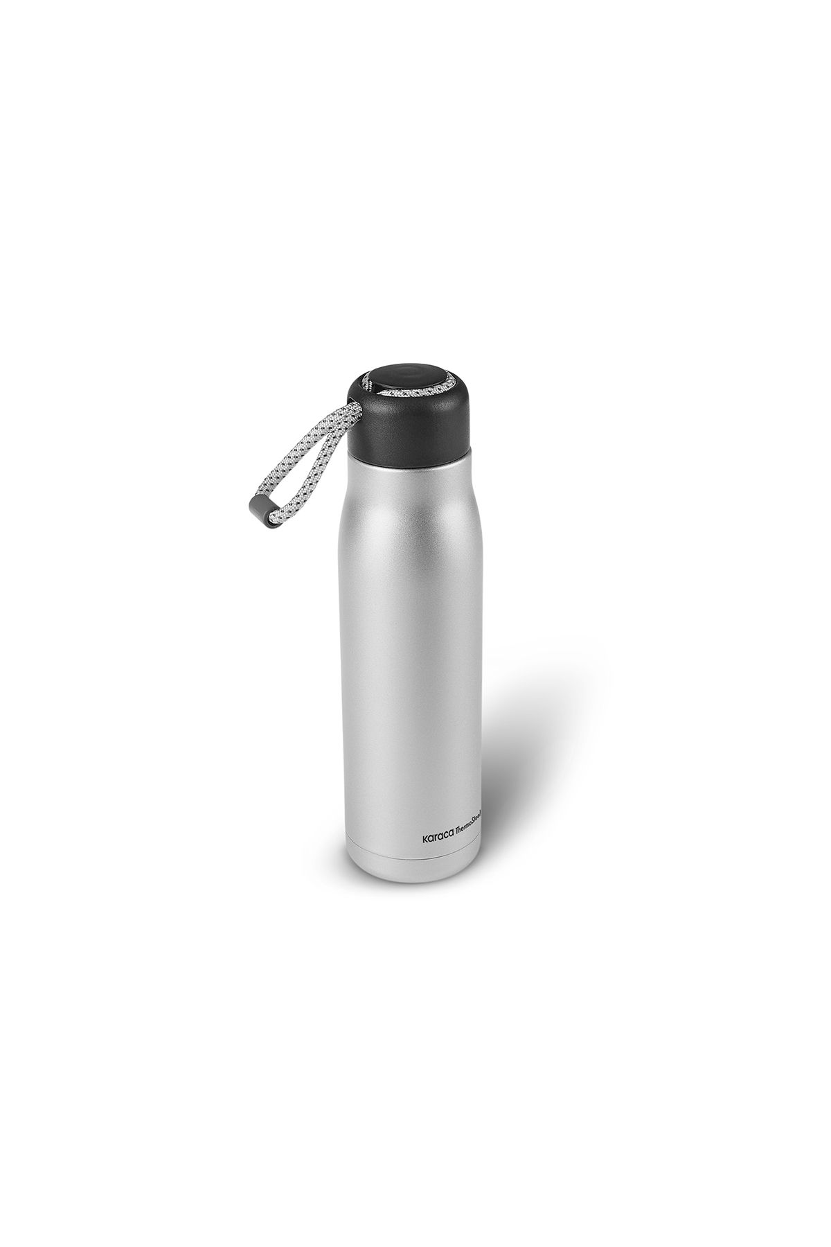 Karaca-500 ml Fashion Sport Steel Leak Proof Thermos - Silver 7