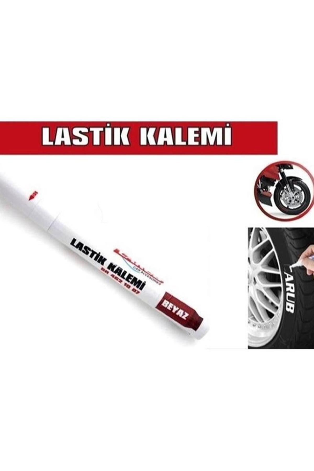 Carub Lastik Yazı Kalemi Beyaz