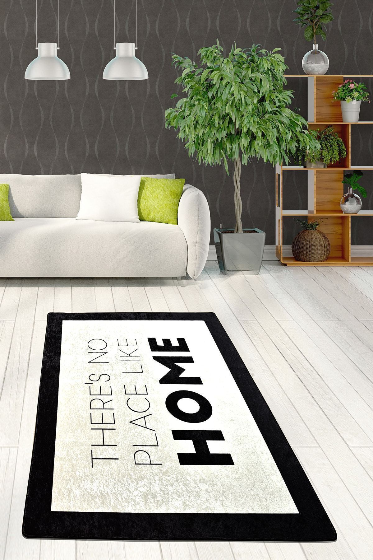 Iromica Home Like Home Djt Kaymaz Taban Dekoratif Halı