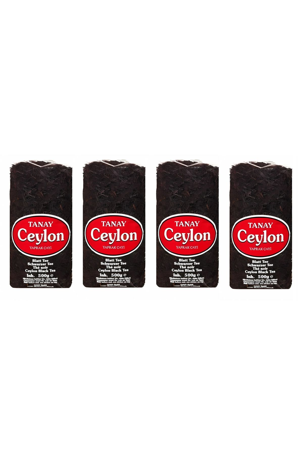 Tanay Ceylon Ithal Yaprak Seylan Çayı Kaçak Çay 4 adet 500 gr