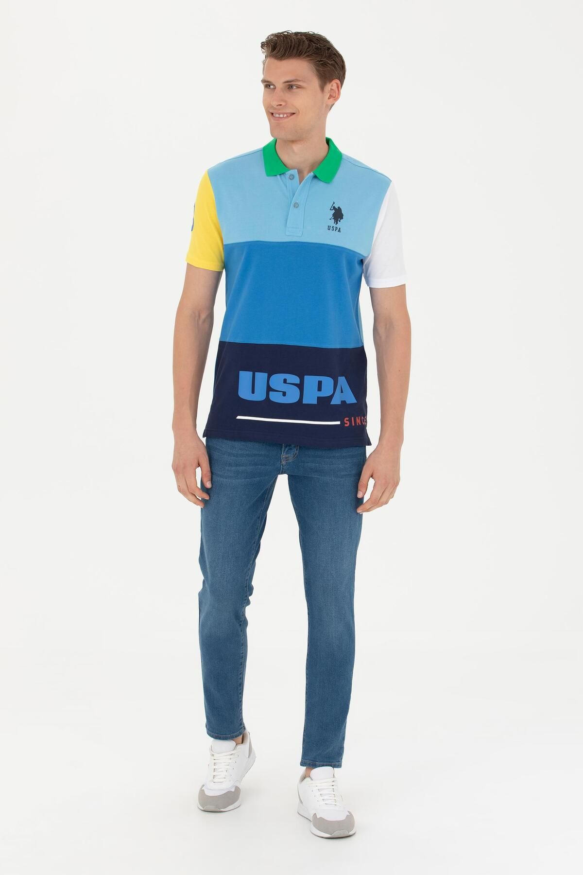 U.S. Polo Assn. Erkek  Polo Yaka Tişört 1573746