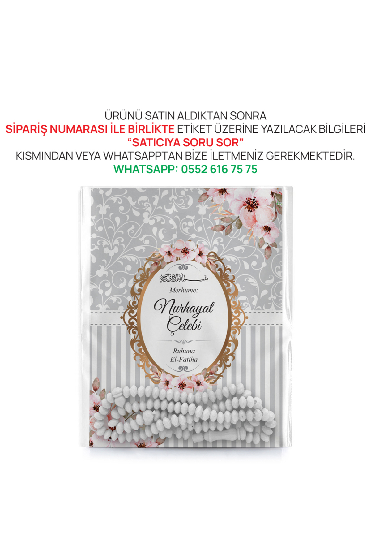 Merve Yayınları 40 Mevlüt Kuranı 10 Adet Yasin Cüzü Tesbih Hediyelik Mevlit Seti Vefat Cenaze Kına Nikah Bebek Doğum fotoğrafı 2 (önizleme)