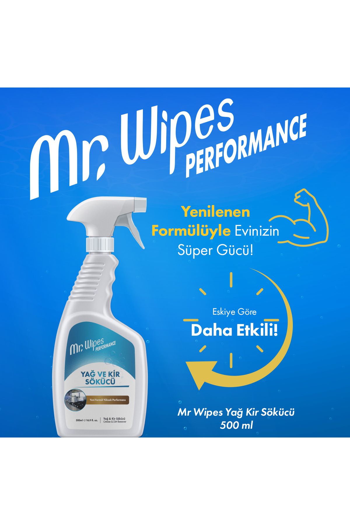 حلال چربی و رسوب آقای دستمال مرطوب پاک کننده خاک 500 میل Farmasi