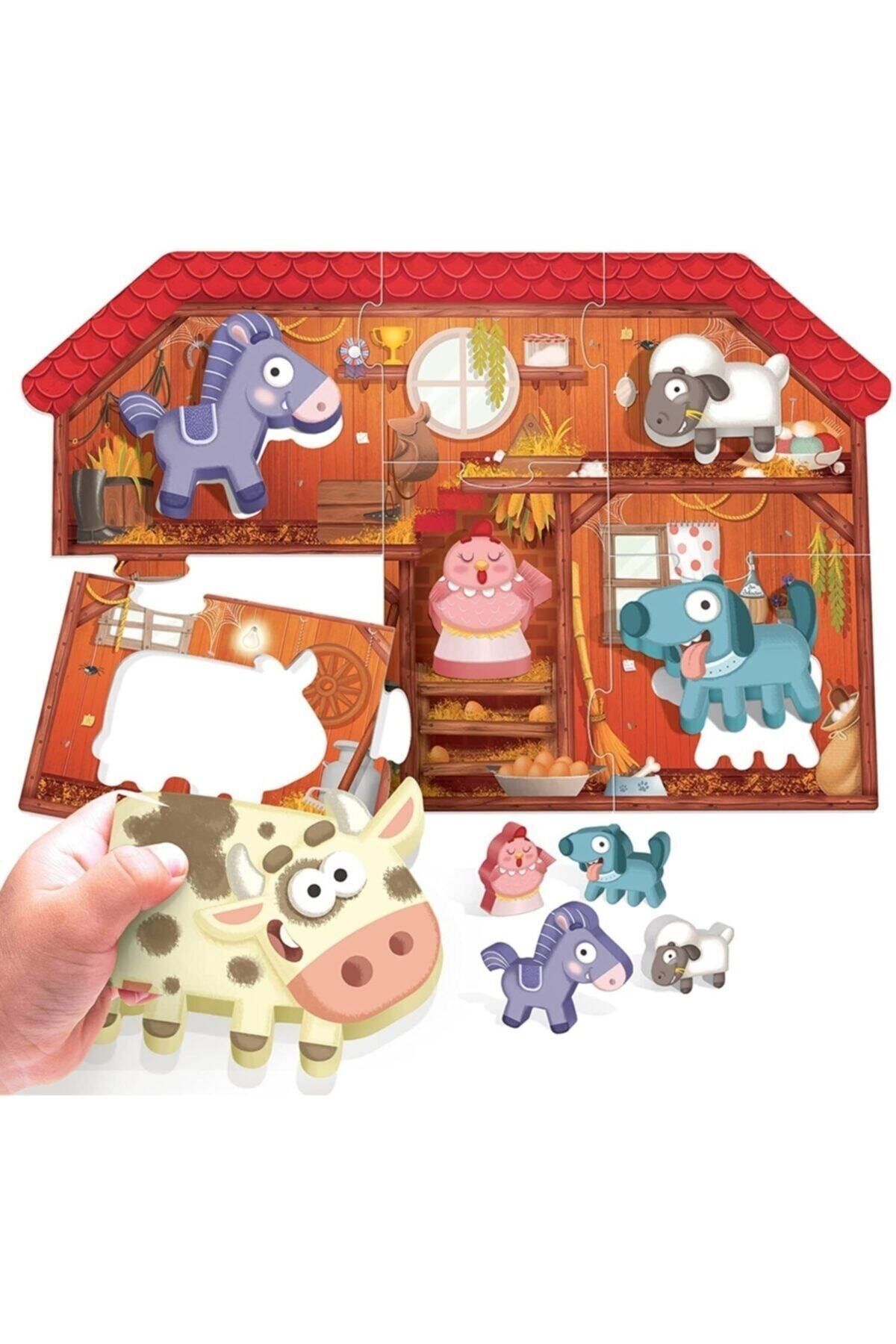 Headu-My First Montessori Farm Puzzle (first Puzzle The Farm) 2