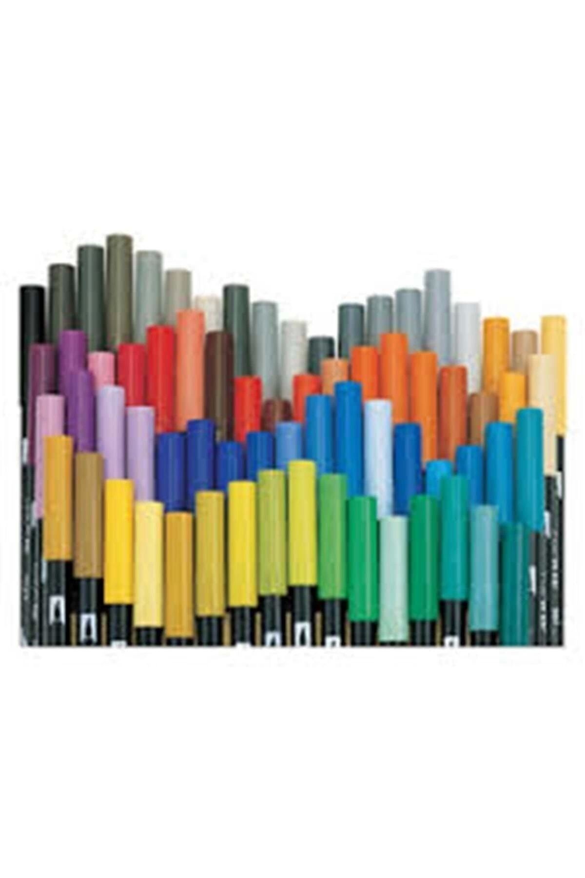 Tombow-True Blue Dual Brush Graphic Pen - 526 Model 3