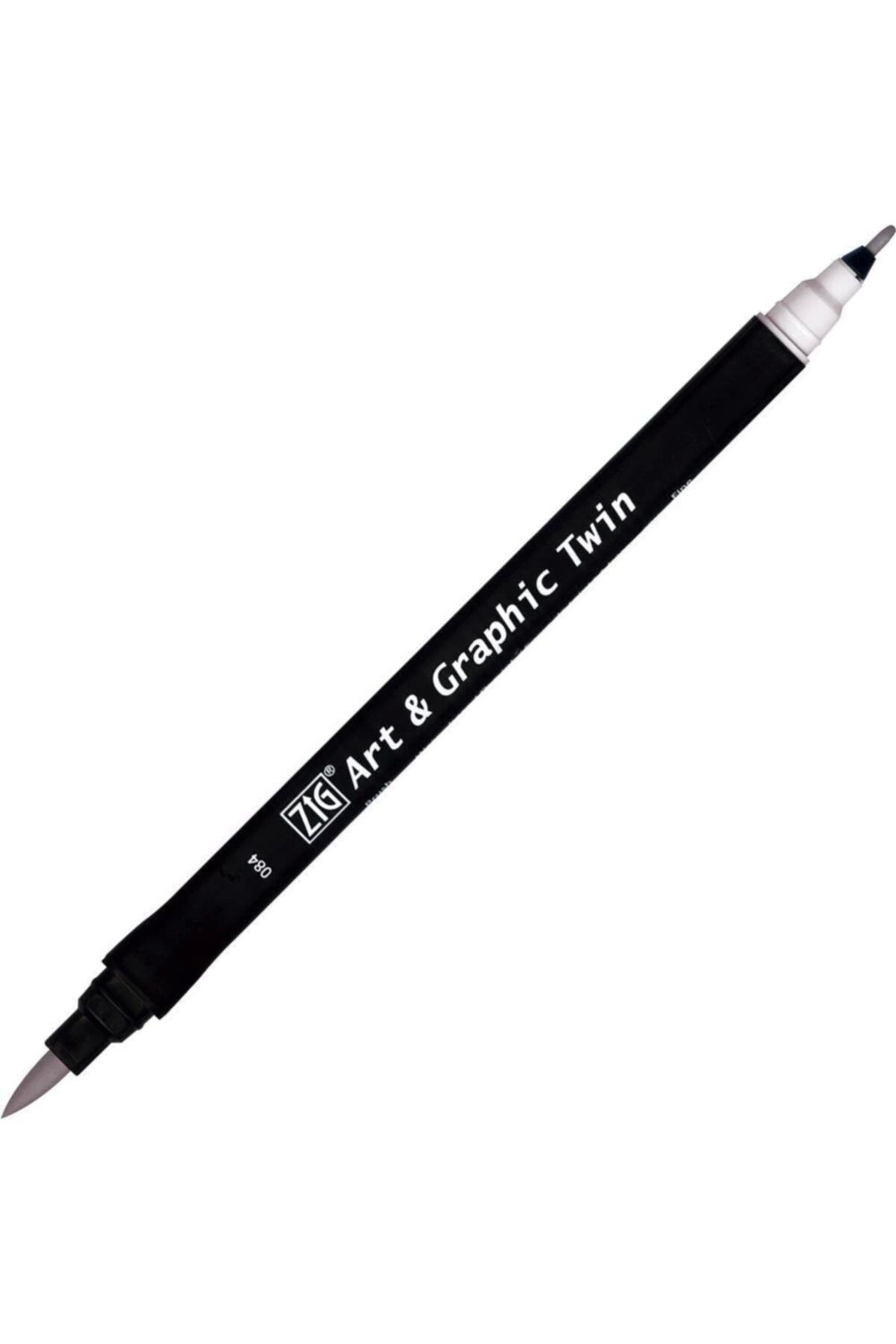 Zig-84 Cool Gray Twin Marker Drawing Pen - Simple and Stylish 2
