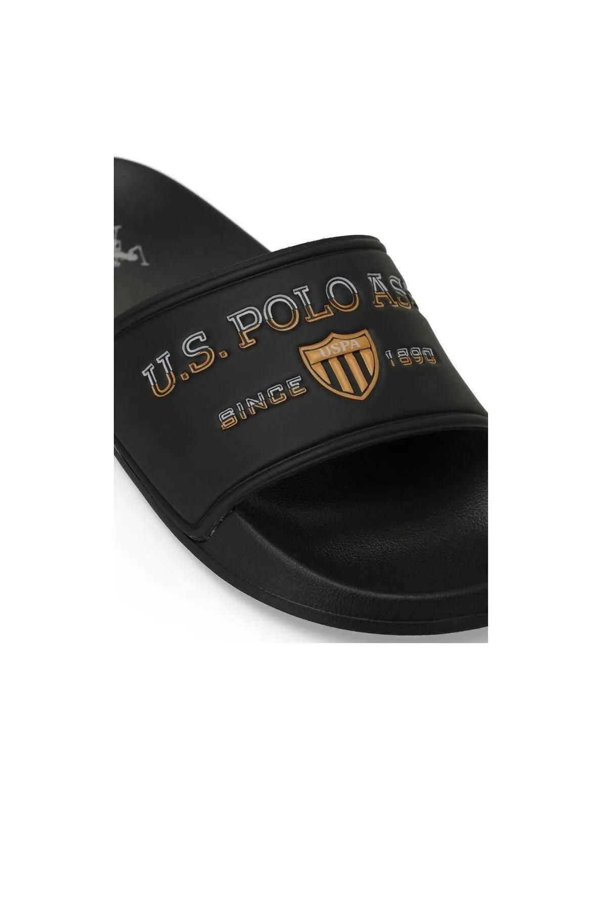 U.S. Polo Assn.-4m Racely 4fx черни мъжки чехли A10168522212010 3