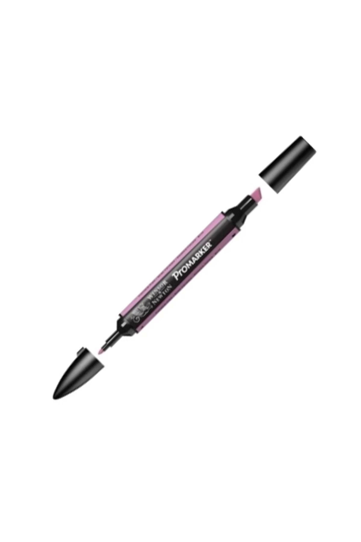 Winsor Newton-قلم رسم جرافيك ذو طرفين من Promarker باللون الوردي الفوشيا 356 (M137) 1