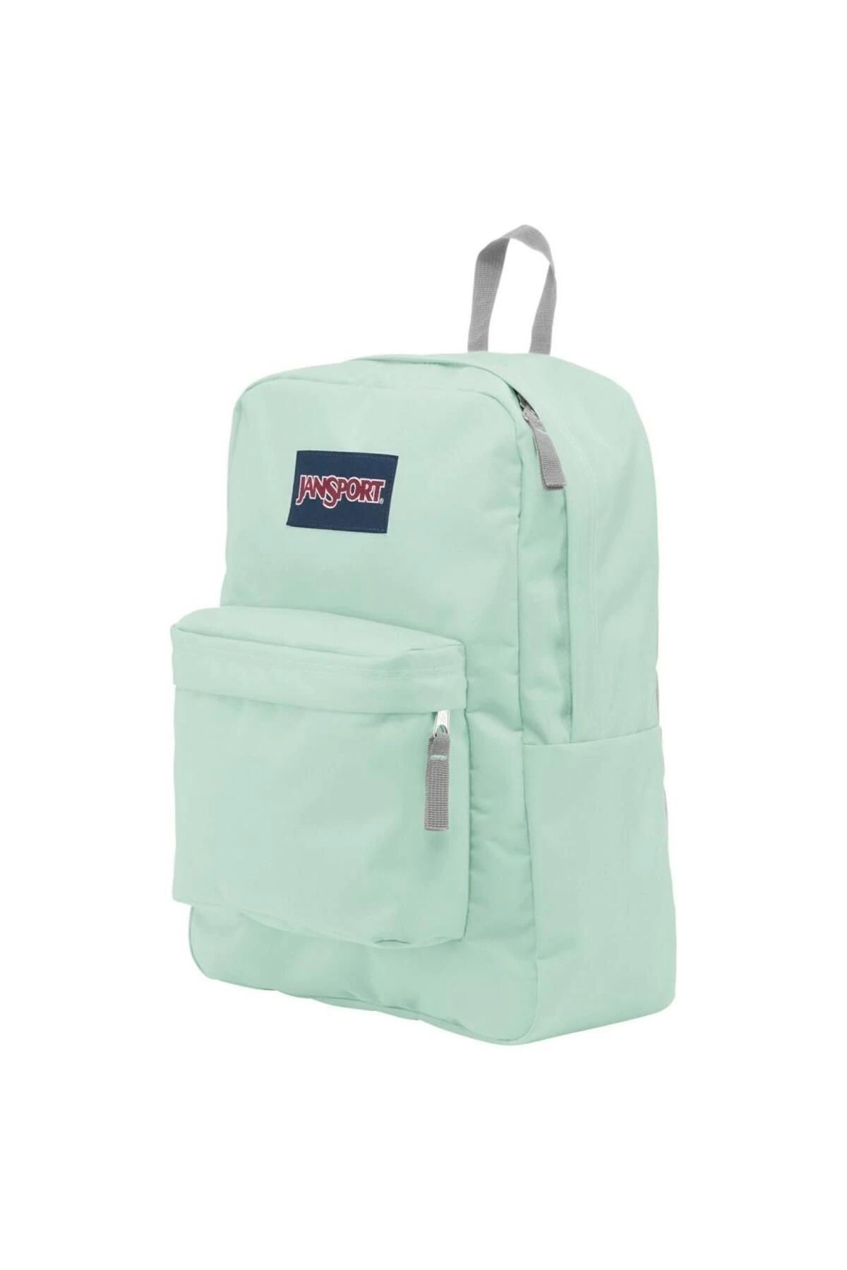 Jansport-حقيبة ظهر Superbreak One Brook باللون الأخضر والأخضر Ek0a5bagn72 2