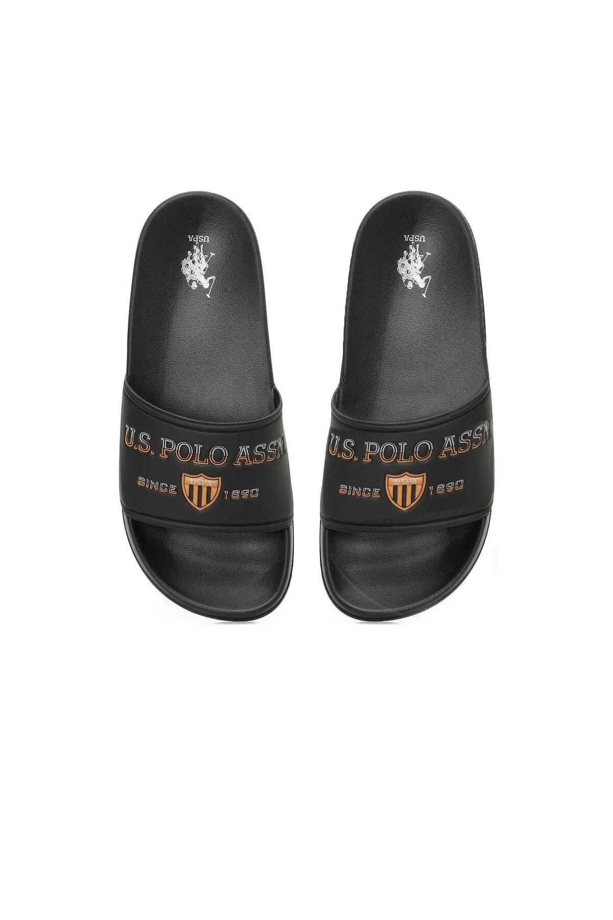 U.S. Polo Assn.-4m Racely 4fx черни мъжки чехли A10168522212010 4