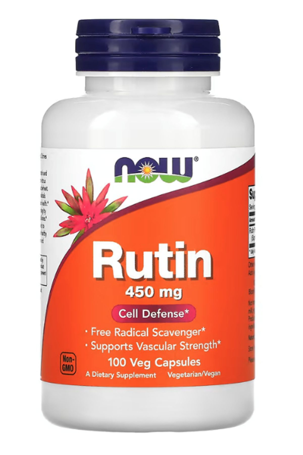 Now Foods , Rutin, 450 mg, 100 Veg Capsul.Made ın Usa.3836