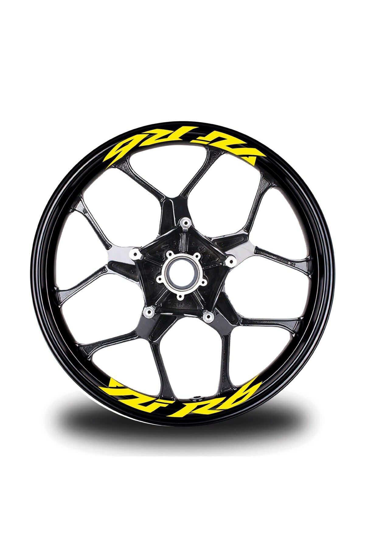 Lunvo Yzf R6 Yazılı 8Li Jant İçi Yazı Sticker Etiket