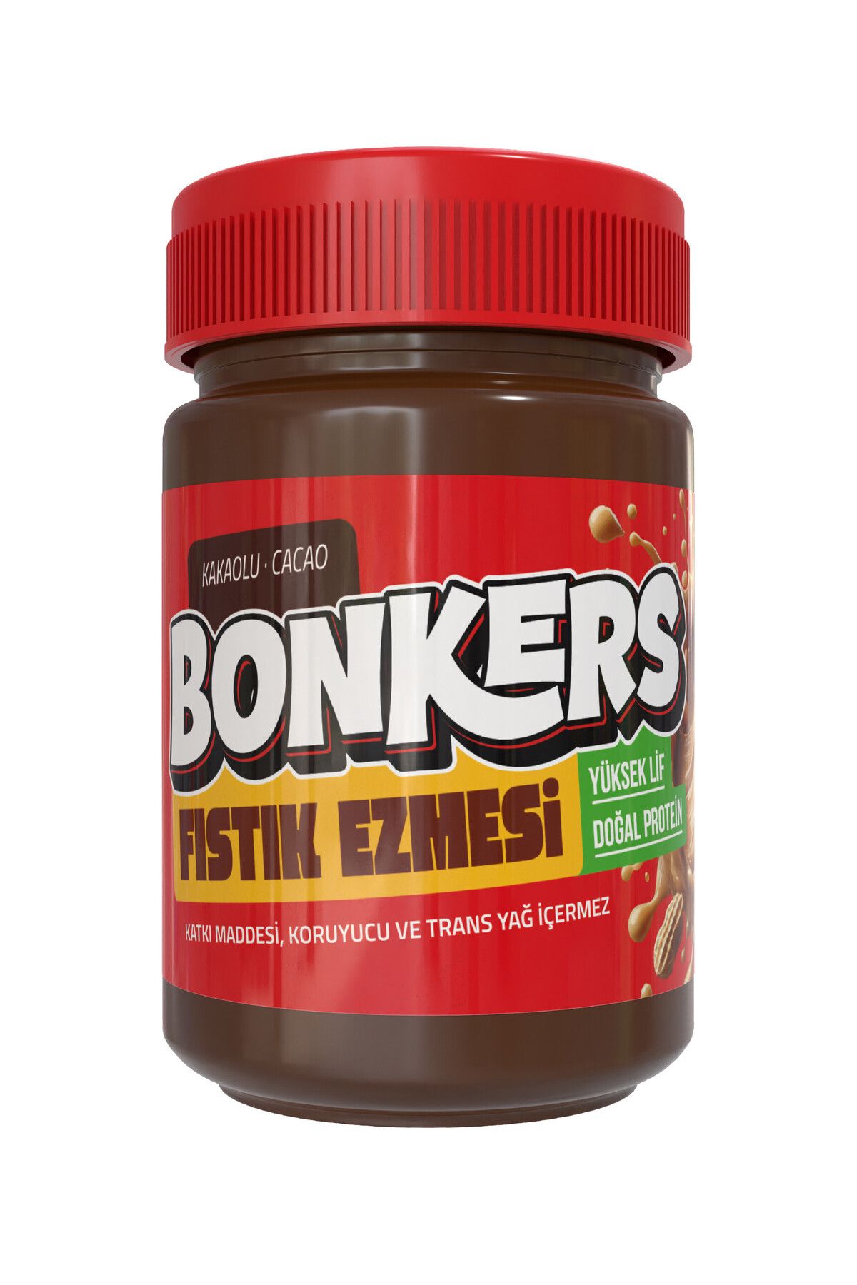 Bonkers Kakaolu Fıstık Ezmesi 315 gr