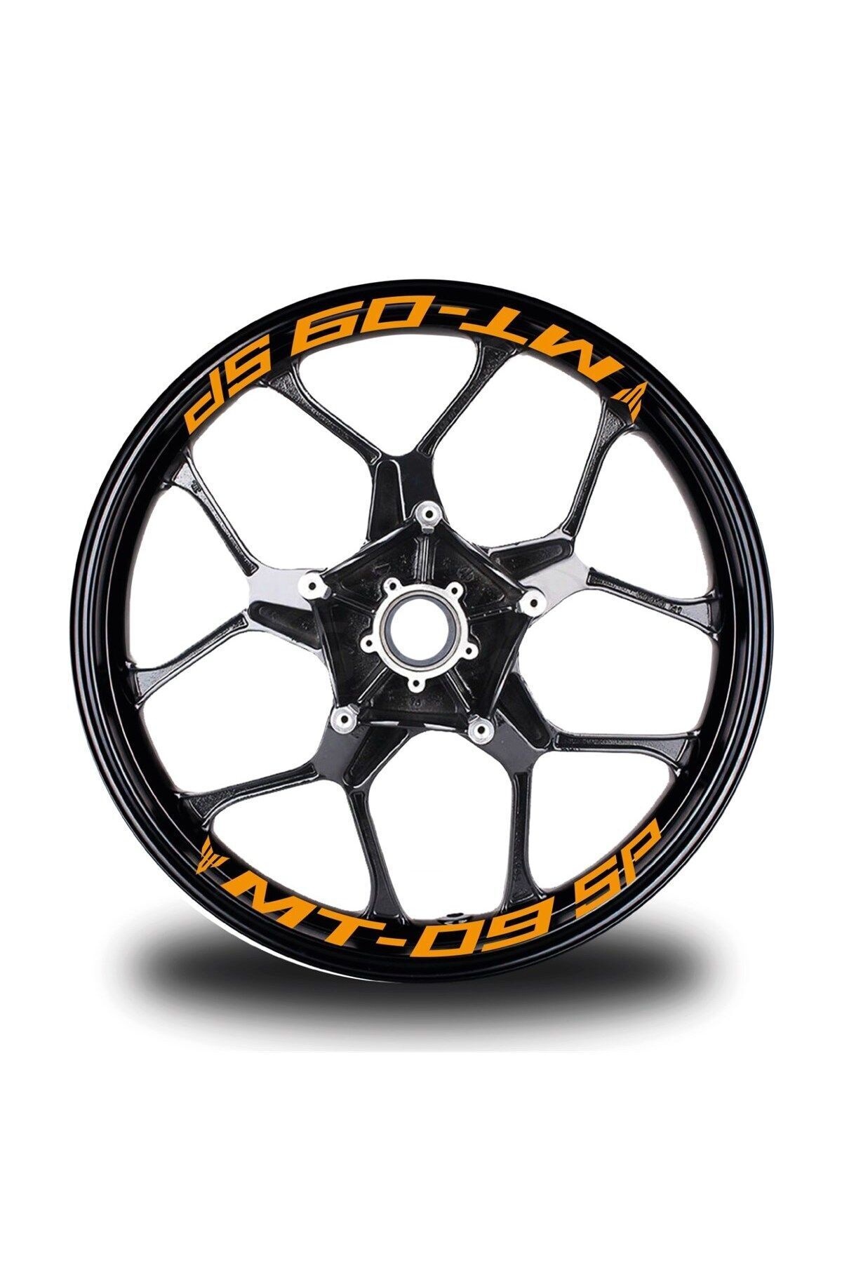 habune Mt-09 Sp yazılı Prim Kalite 8'li Jant İçi Yazı Sticker Modeli