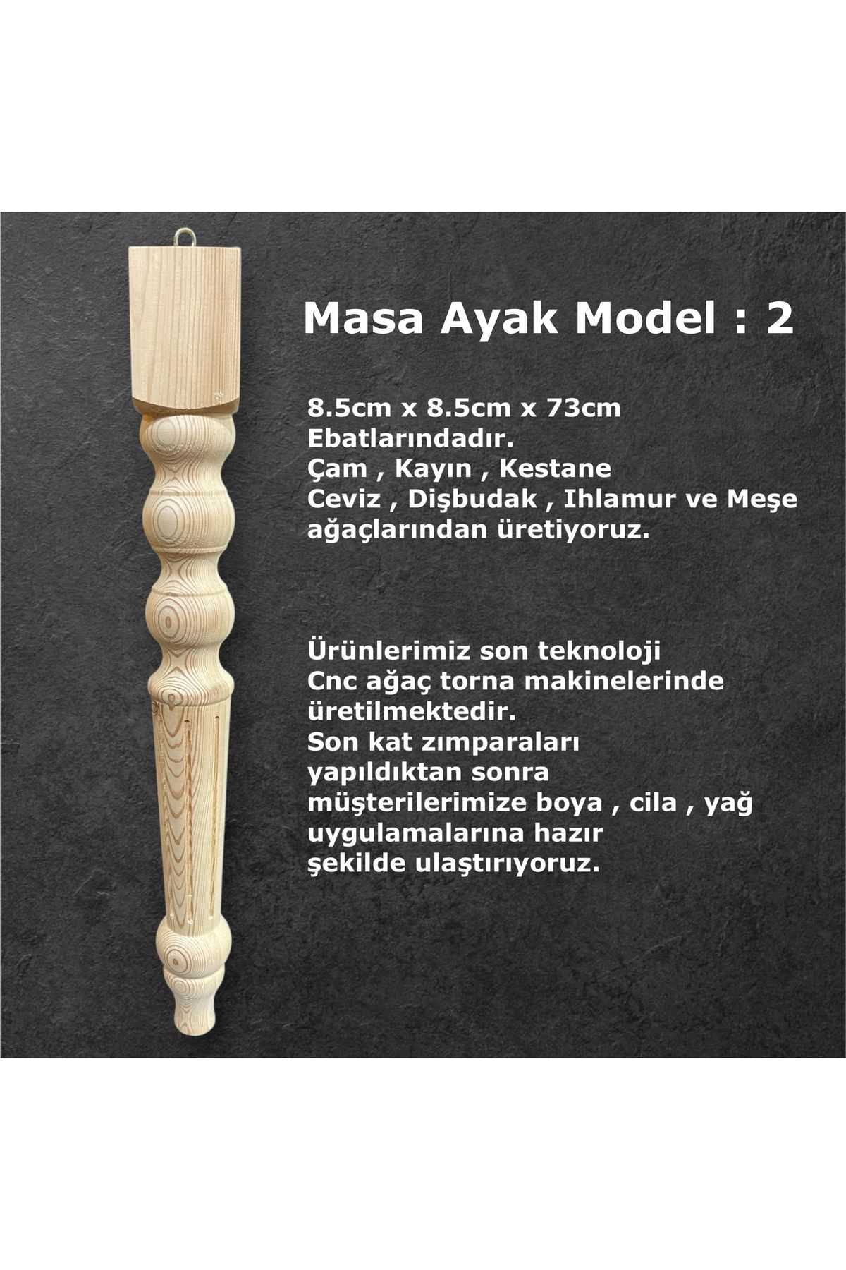 Eraywood Masa Ayağı Model 2