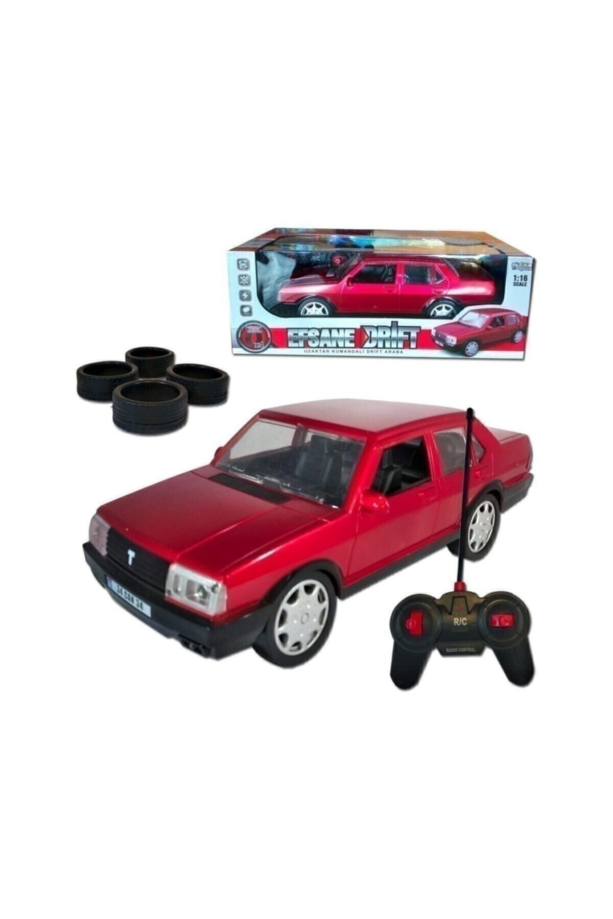 TRUST STORE Uzaktan Kumandalı Efsane Drift Modeli Şahin Tofaş  1:16 Ölçek KIRMIZI