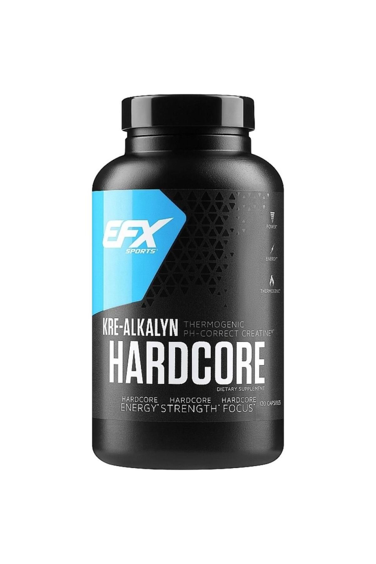 EFX Sports Kre-Alkalyn Creatine Hardcore 120 Capsules