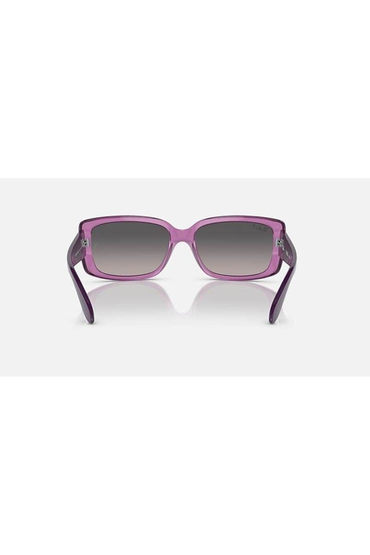 Ray-Ban-Transparent Violet Sunglasses 4389 4