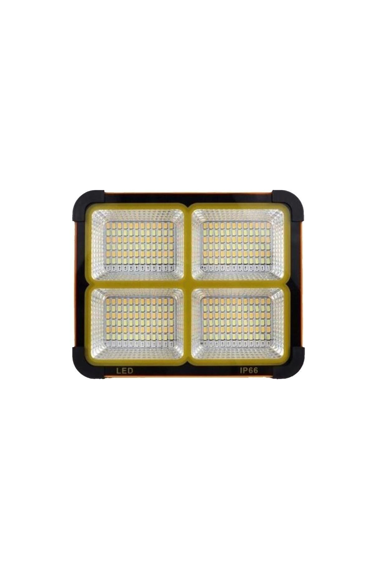 GÜVENİLİRTEDARİK Cata Ct-4698 200 Watt Solar Led Projektör Taşınabilir 4 renk ışık modlu