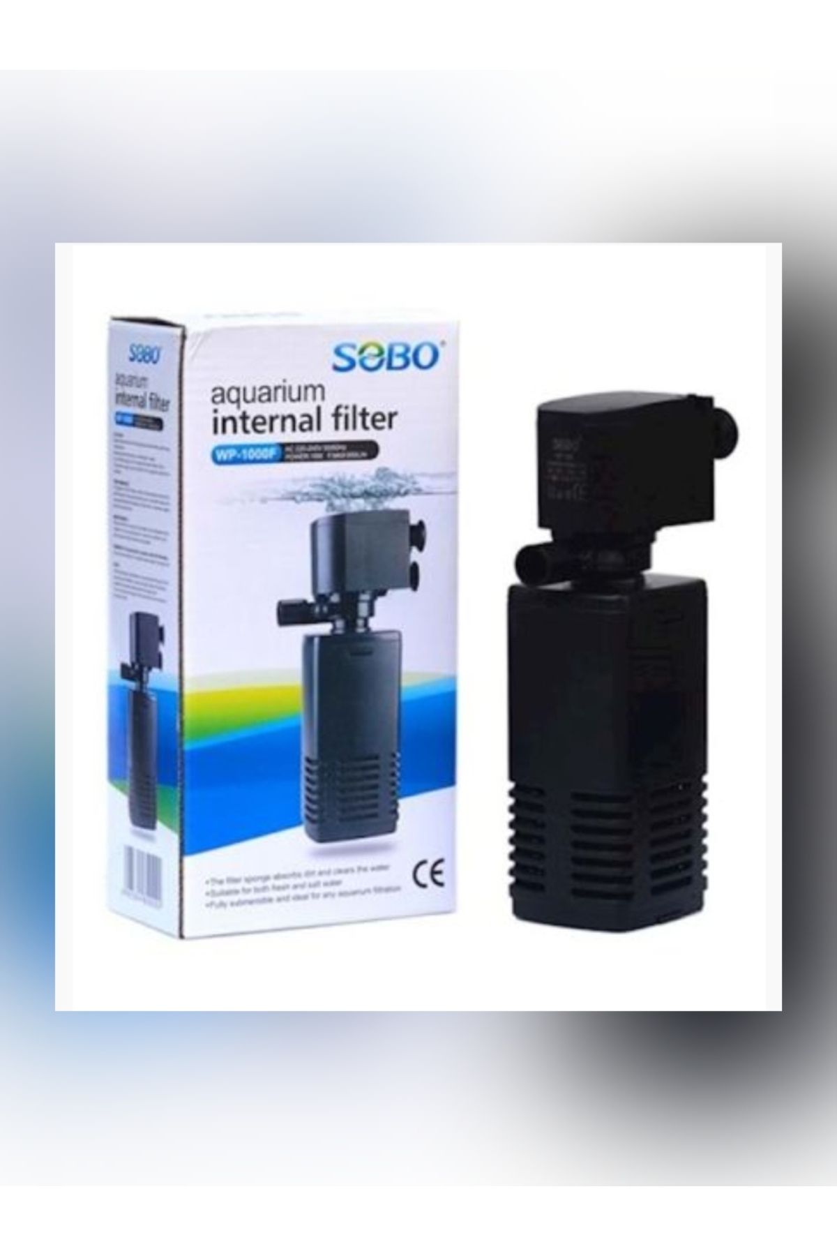 Sobo WP-1000F Akvaryum İç Filtre 650 L/H