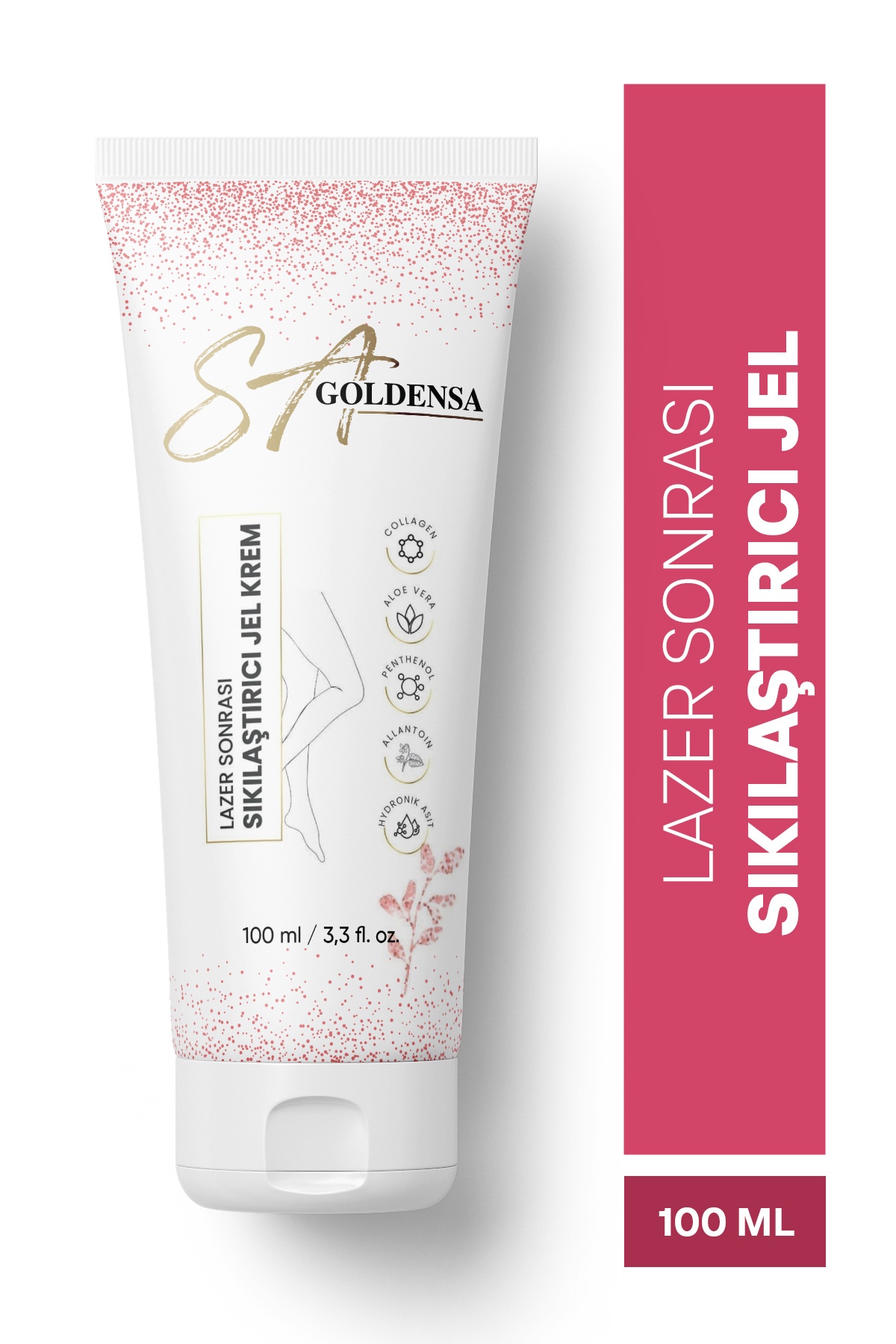 SA GoldenSA Selülit Ve Çatlak Karşıtı Bölgesel Incelme Ve Sıkılaştırıcı Jel 100 ml