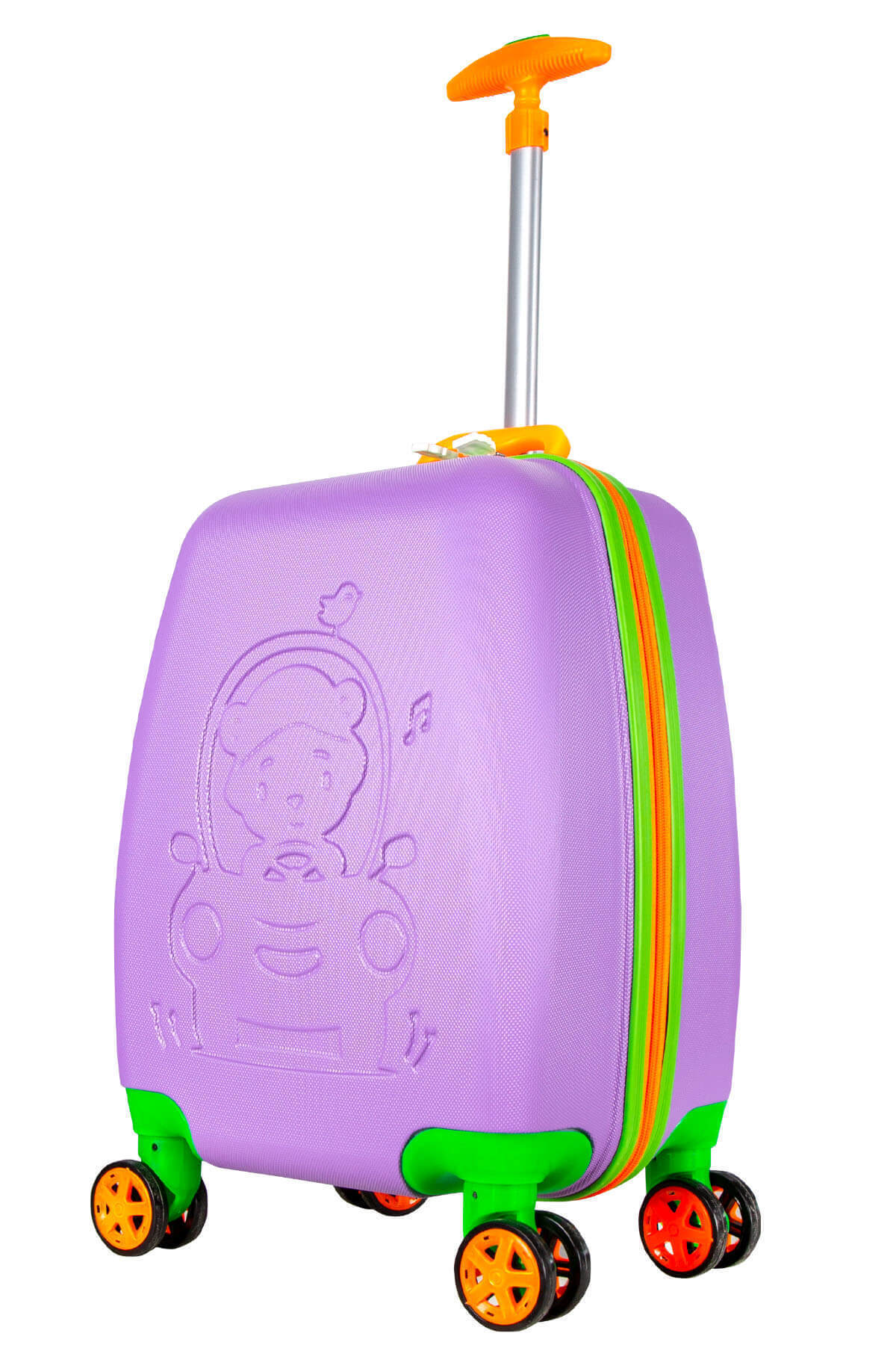 Tucklebery Renkli ve Desenli Çocuk Valizi, Tucklebery Kids Hafif ve Eğlenceli Valiz