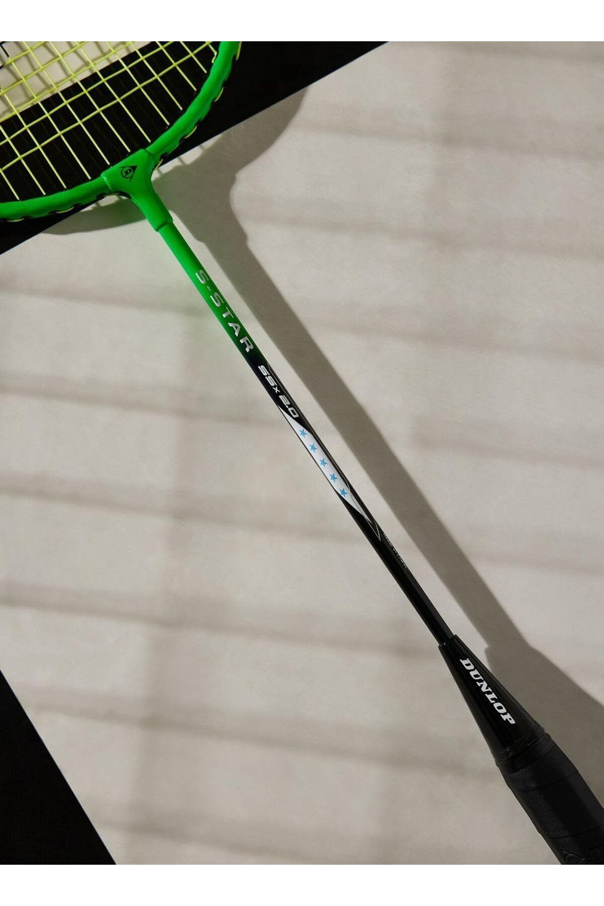DUNLOP-Br S-star Ssx 2.0 Green G6 Hh Nf Badminton Racket - Lightweight, High-performance Design 3