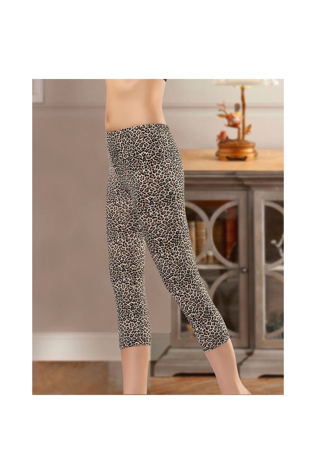 Narnuga MİRAXX Leopar Kapri Tayt 475