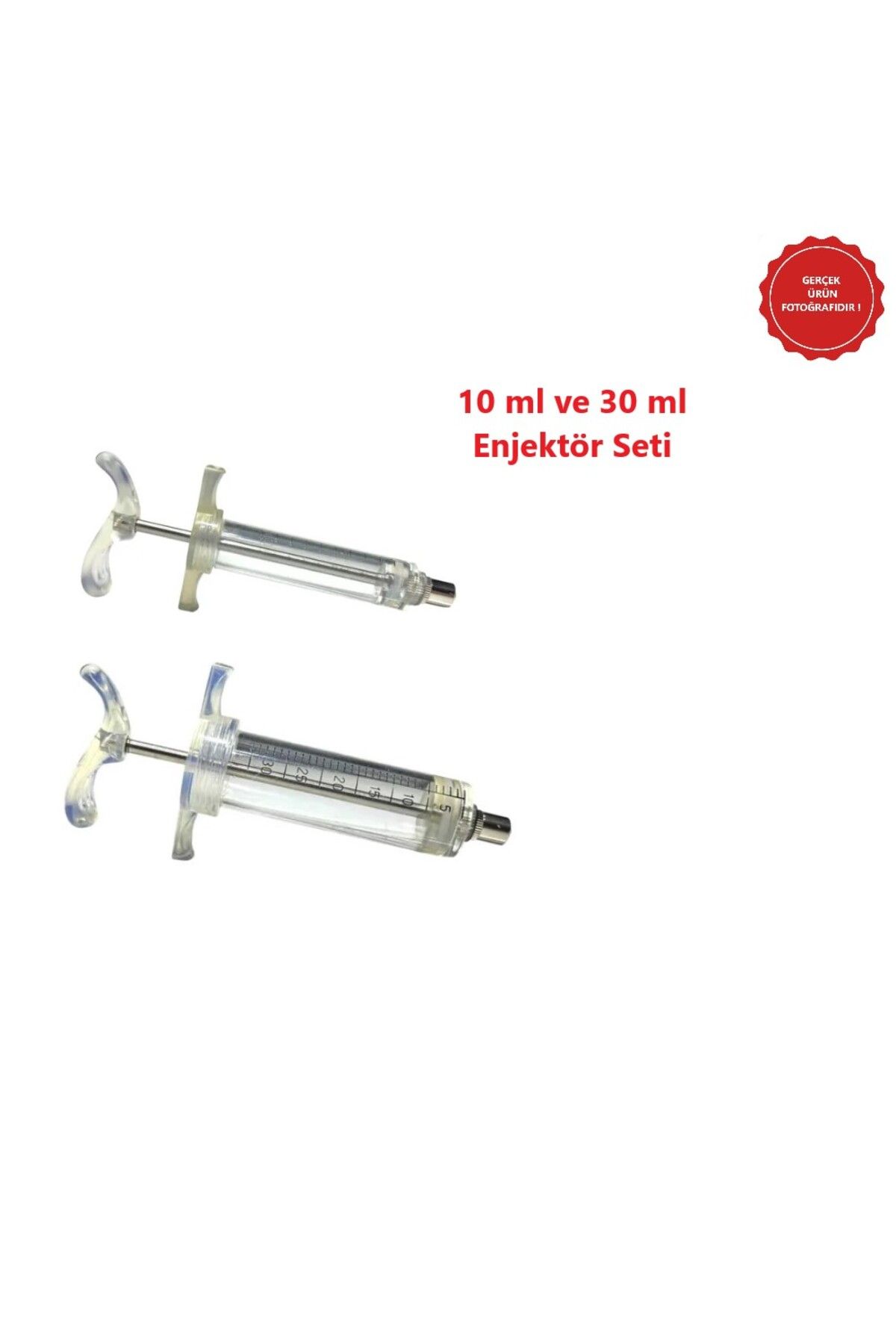 TarımGaraj Forvet Kaynatılabilir Mika İthal Veteriner Enjektör 10 ml-30 ml Set