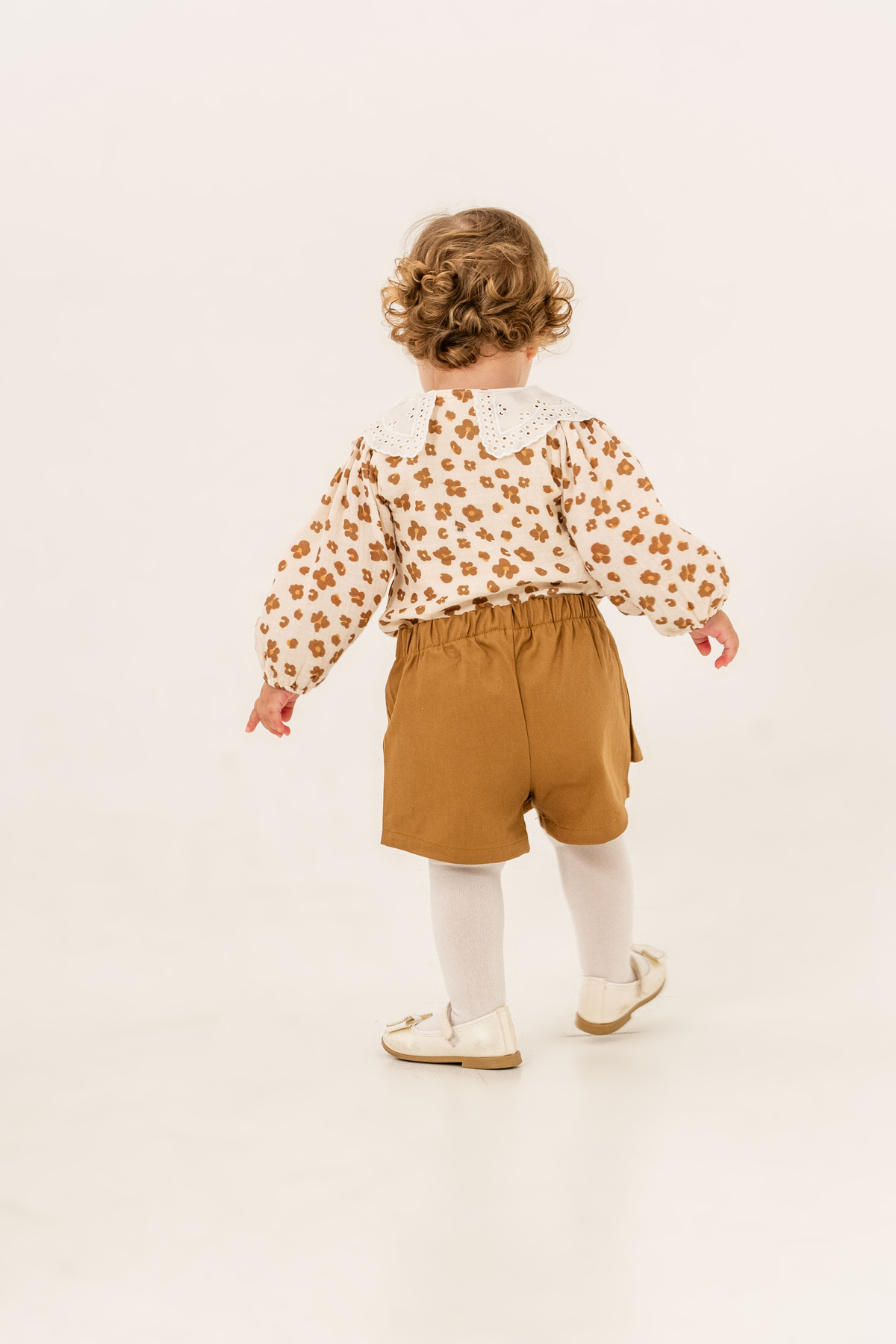 JNF kids Kız Bebek Şort Etekli Takım Külotlu Çorap Hediyeli fotoğrafı 5 (önizleme)