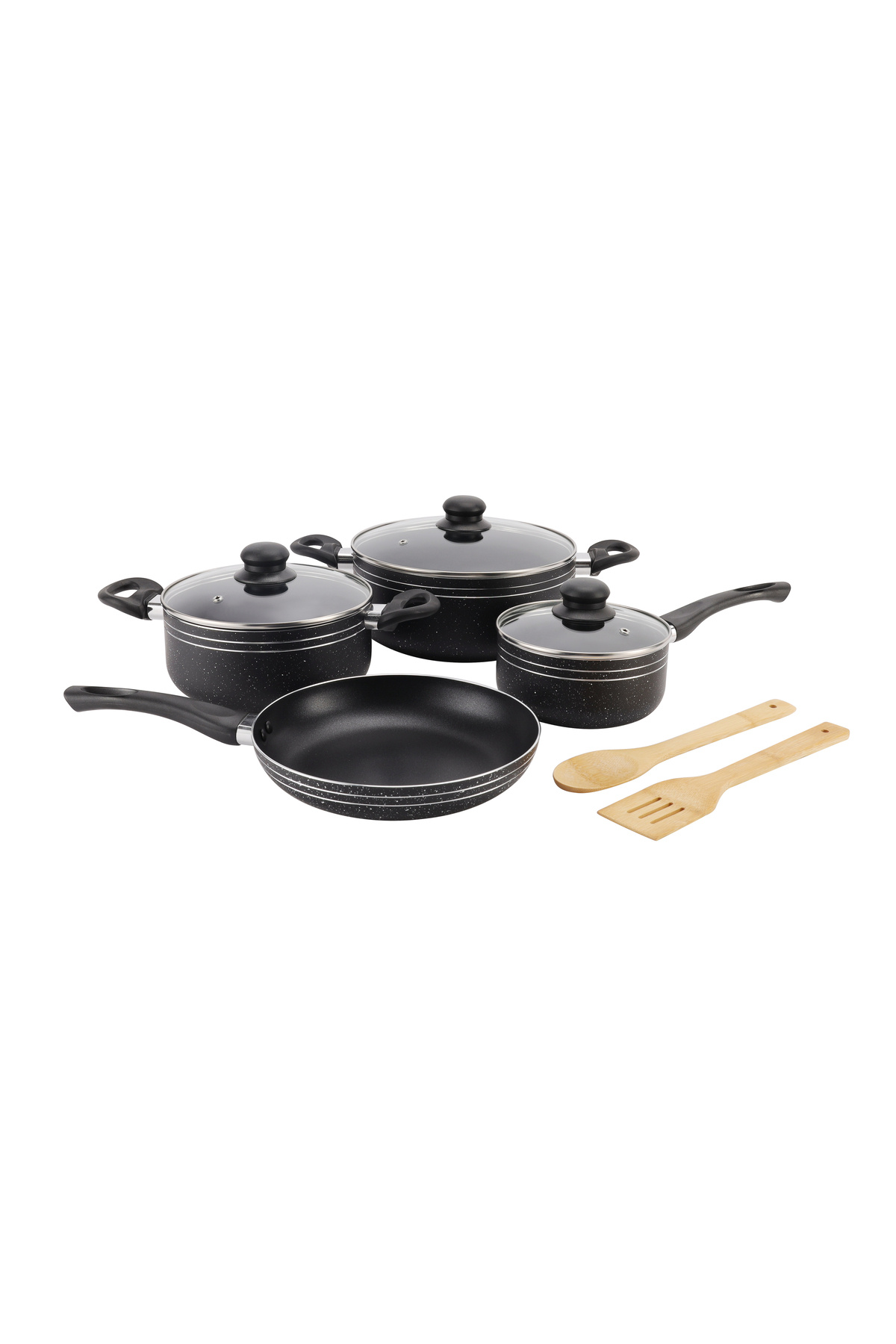 ROYALFORD Ritz 9pcs Non-stick Cookware Set Rf11759 Aluminum Body