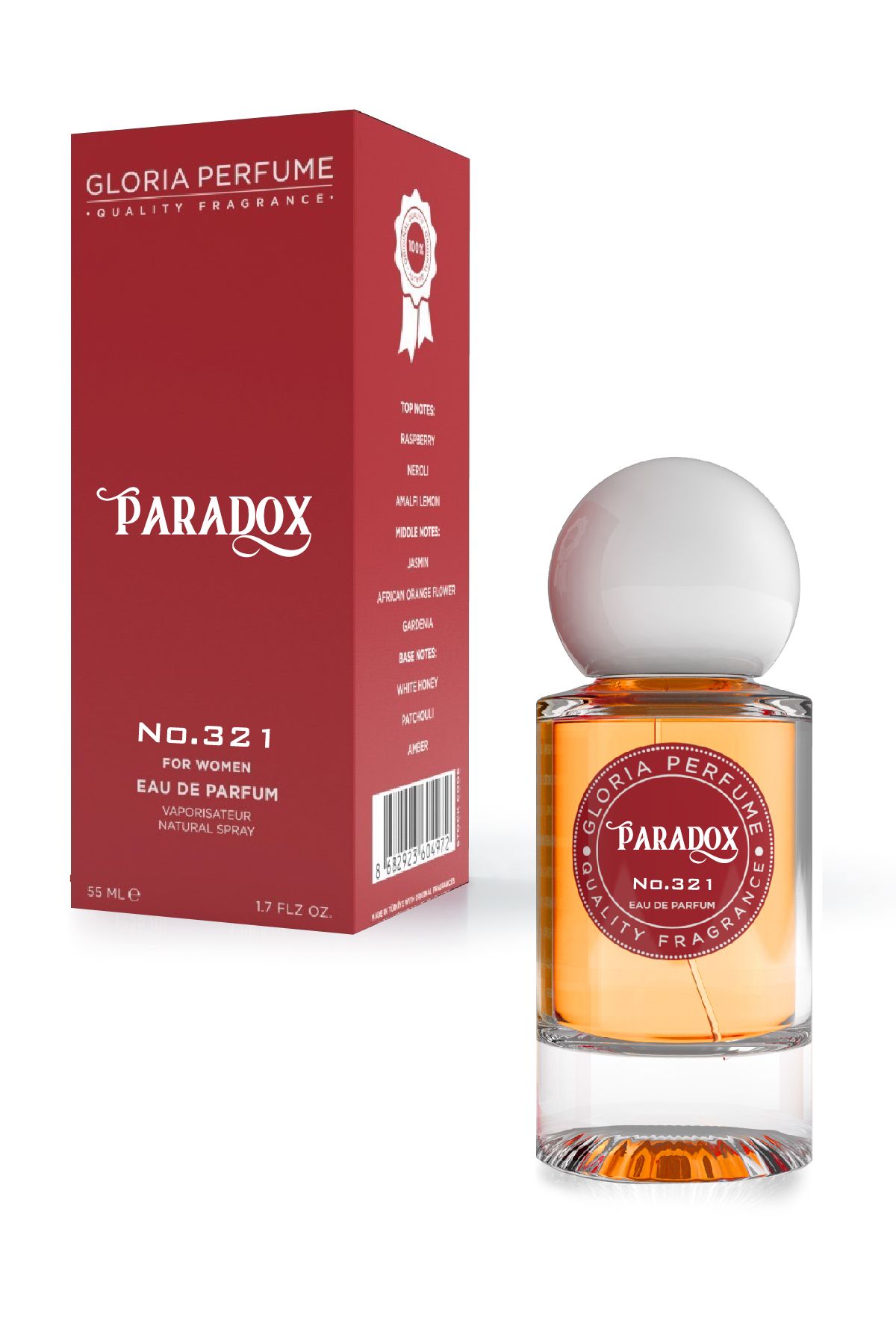 Gloria Perfume PARADOX 55 ML EDP KADIN PARFÜM