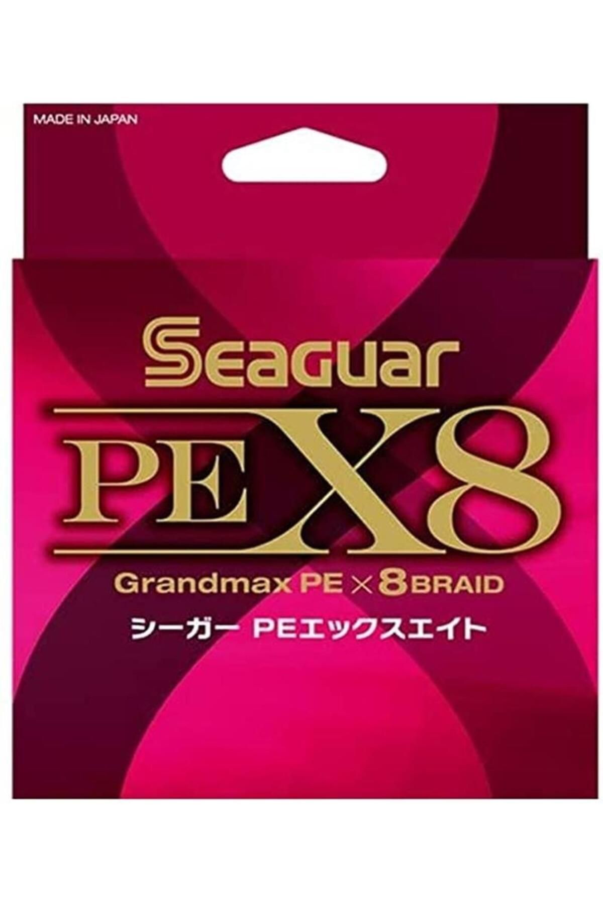 seaguar PE X8 Grandmax 8 Örgü Spin İp Misina Multi Color 150 mt MultiColor-0,104 MM