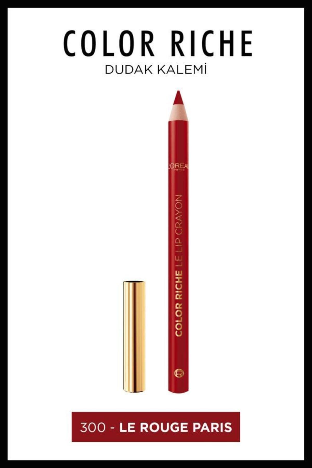 L'Oreal Paris L'Oréal Paris Color Riche Dudak Kalemi - 300 Le Rouge Paris