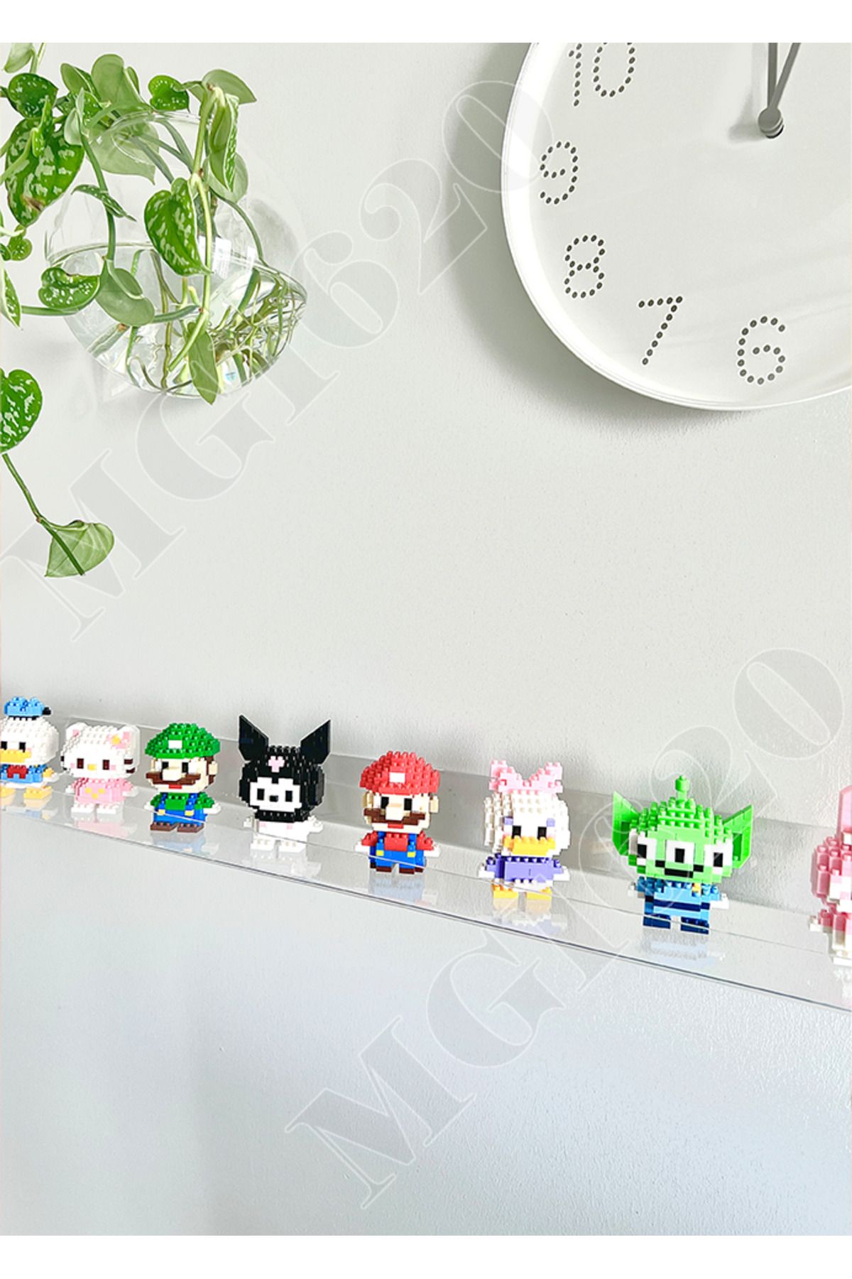 Bricks-Sanrio My Melody Bricks - 3D Patterned Character Figure Puzzle Puzzle Toy 3