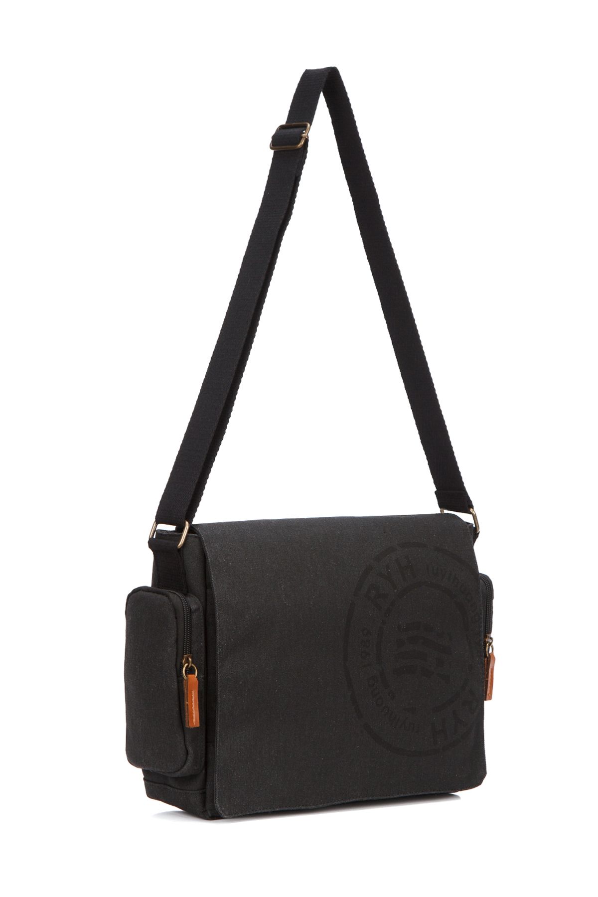 Fiyaka-GK65 Canvas Postman - Pilon cu burduf în cruce laterală, Laptop Notebook MacBook Tabletă, Utilizare zilnică 2