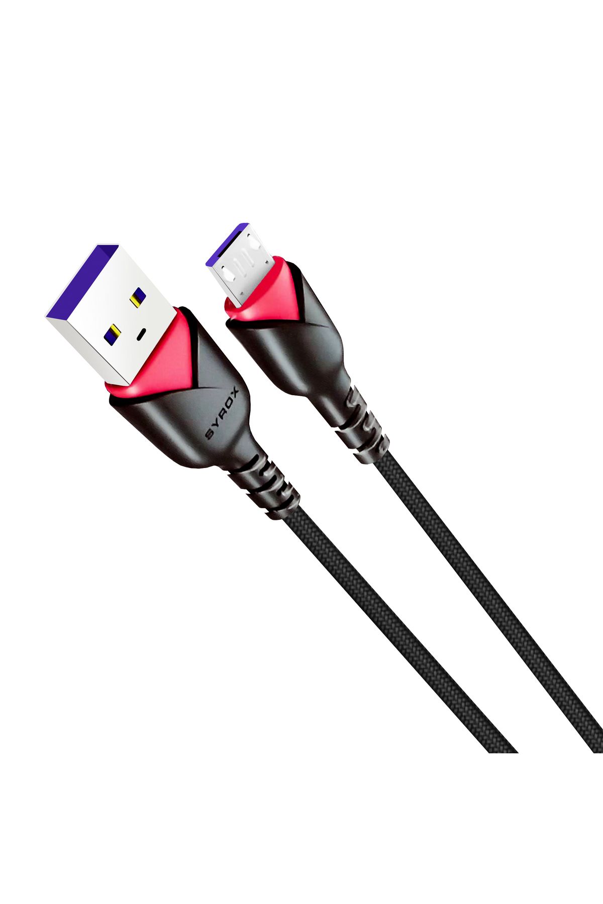 Syrox C91 Micro Usb Girişli 2.0a Hızlı Şarj Ve Data Kablosu