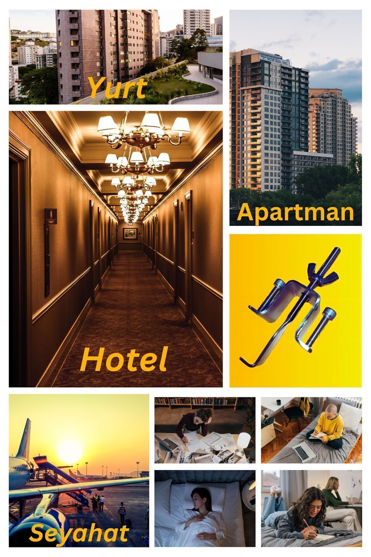 Onurhan-Travel Dorm Hotel Portable Powerful Door Lock 5