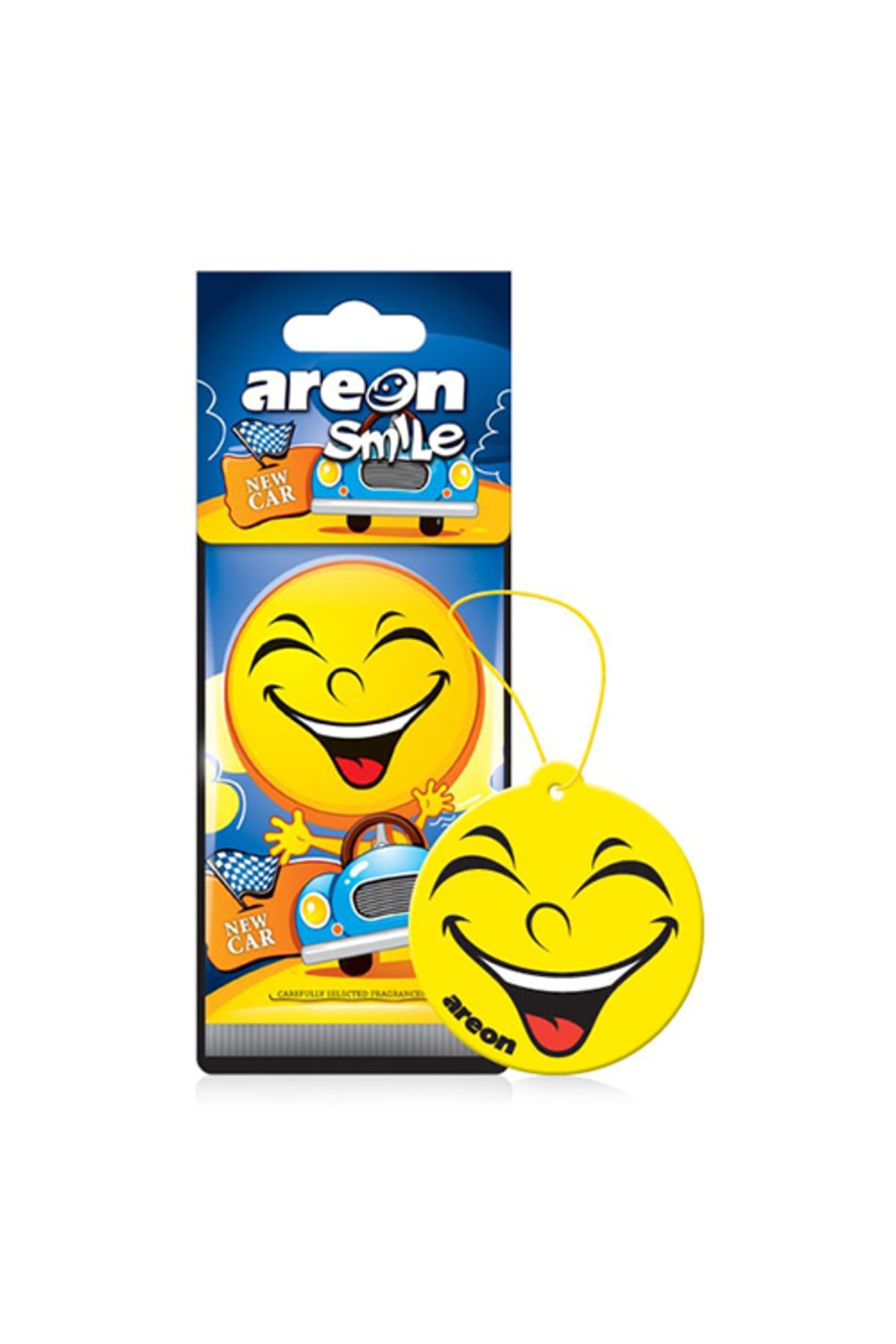 3 Tıkla Smile Serisi Dry Black New Car Araç Kokusu