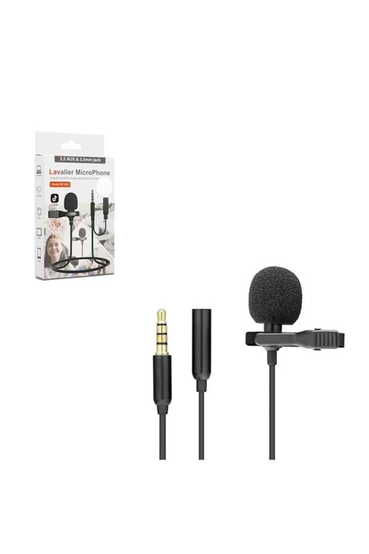 nazeninstoğu MiKrofon Yaka 3.5Mm Aux Jack Hd-568